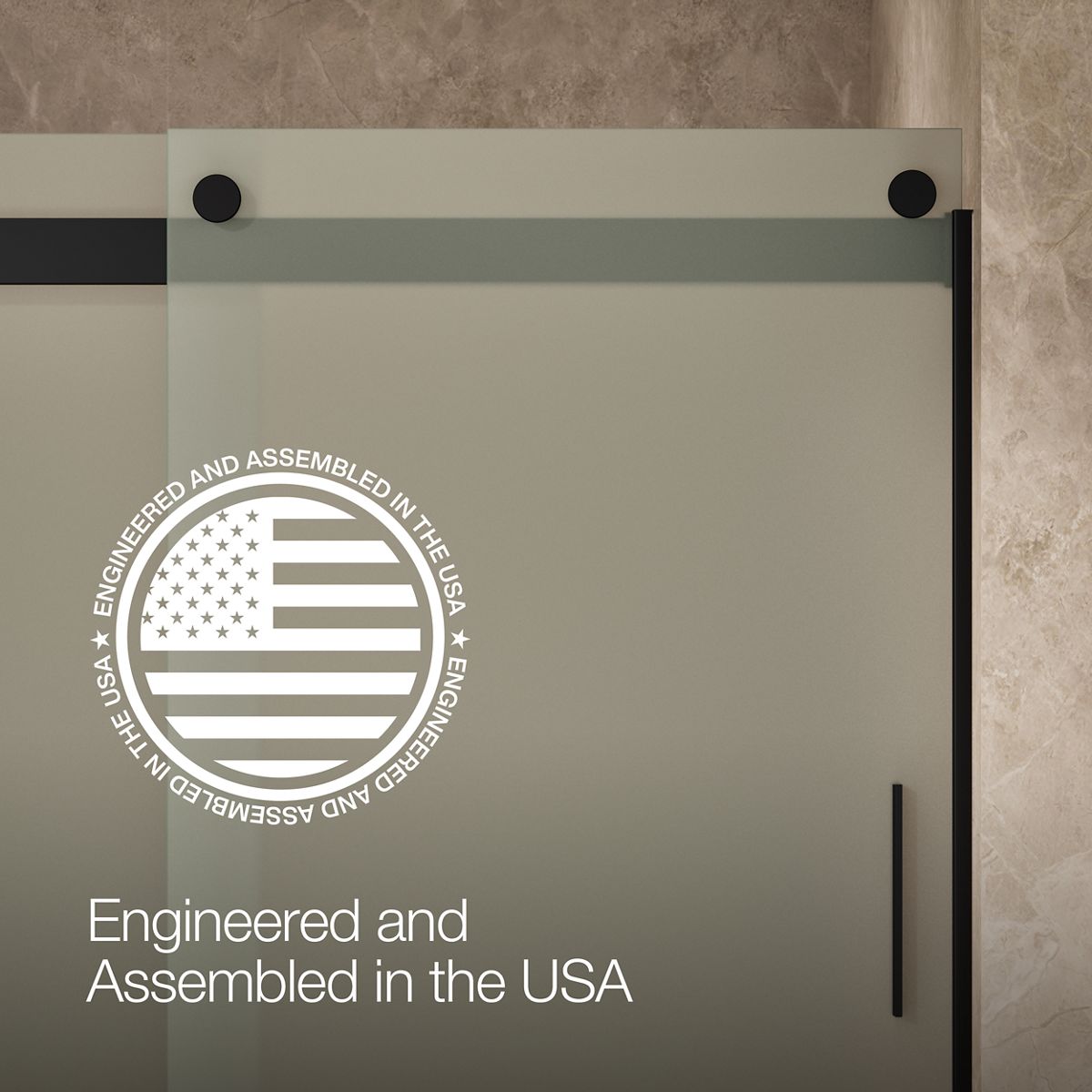 44040-levity-sliding-shower-door-74-h-x-56-5-8-59-5-8-w-with-1-4-thick-frosted-glass-and-blade-handles-25.jpg Levity® Sliding shower door, 74" H x 56-5/8 - 59-5/8" W, with 1/4" thick Frosted glass and blade handles