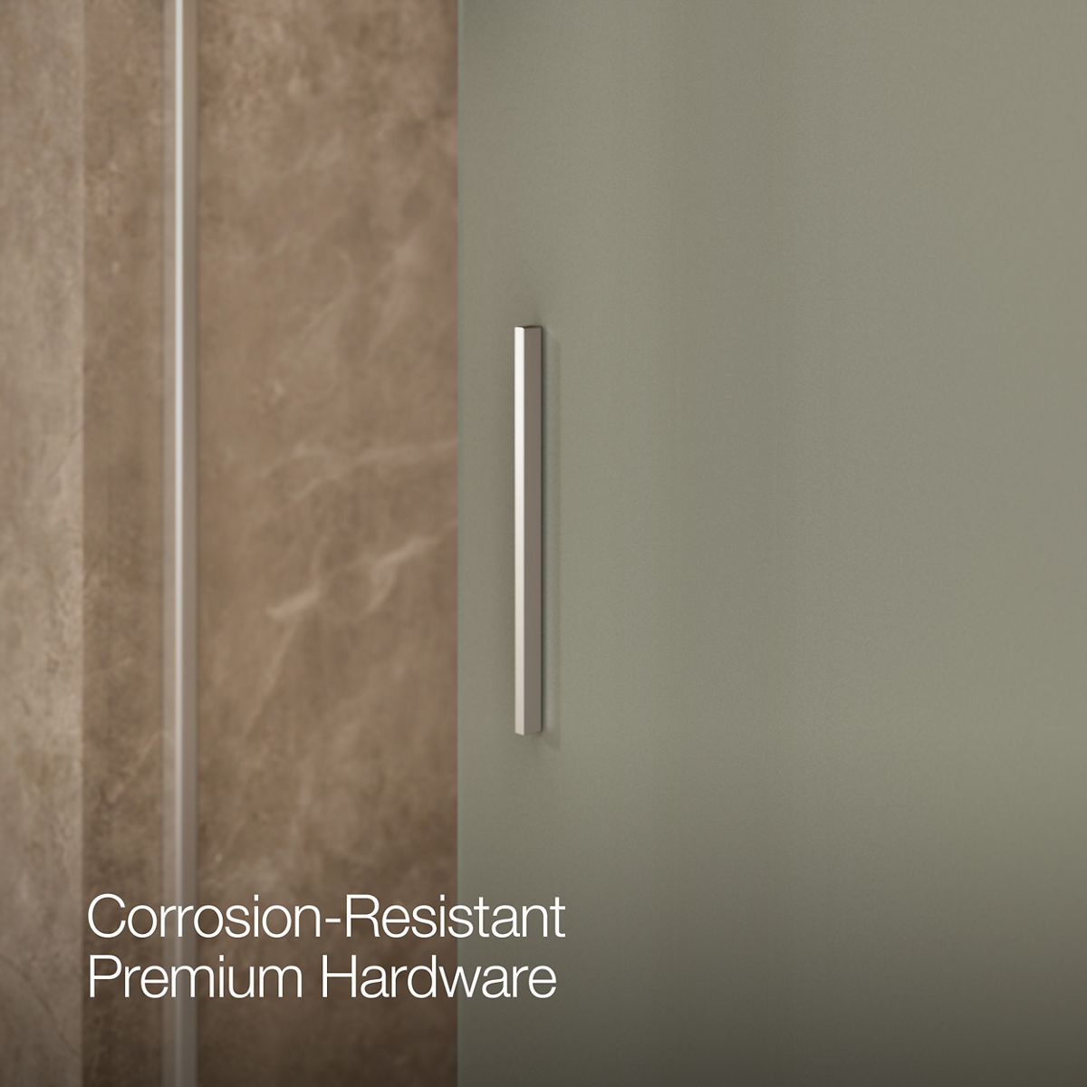 44040-levity-sliding-shower-door-74-h-x-56-5-8-59-5-8-w-with-1-4-thick-frosted-glass-and-blade-handles-32.jpg Levity® Sliding shower door, 74" H x 56-5/8 - 59-5/8" W, with 1/4" thick Frosted glass and blade handles
