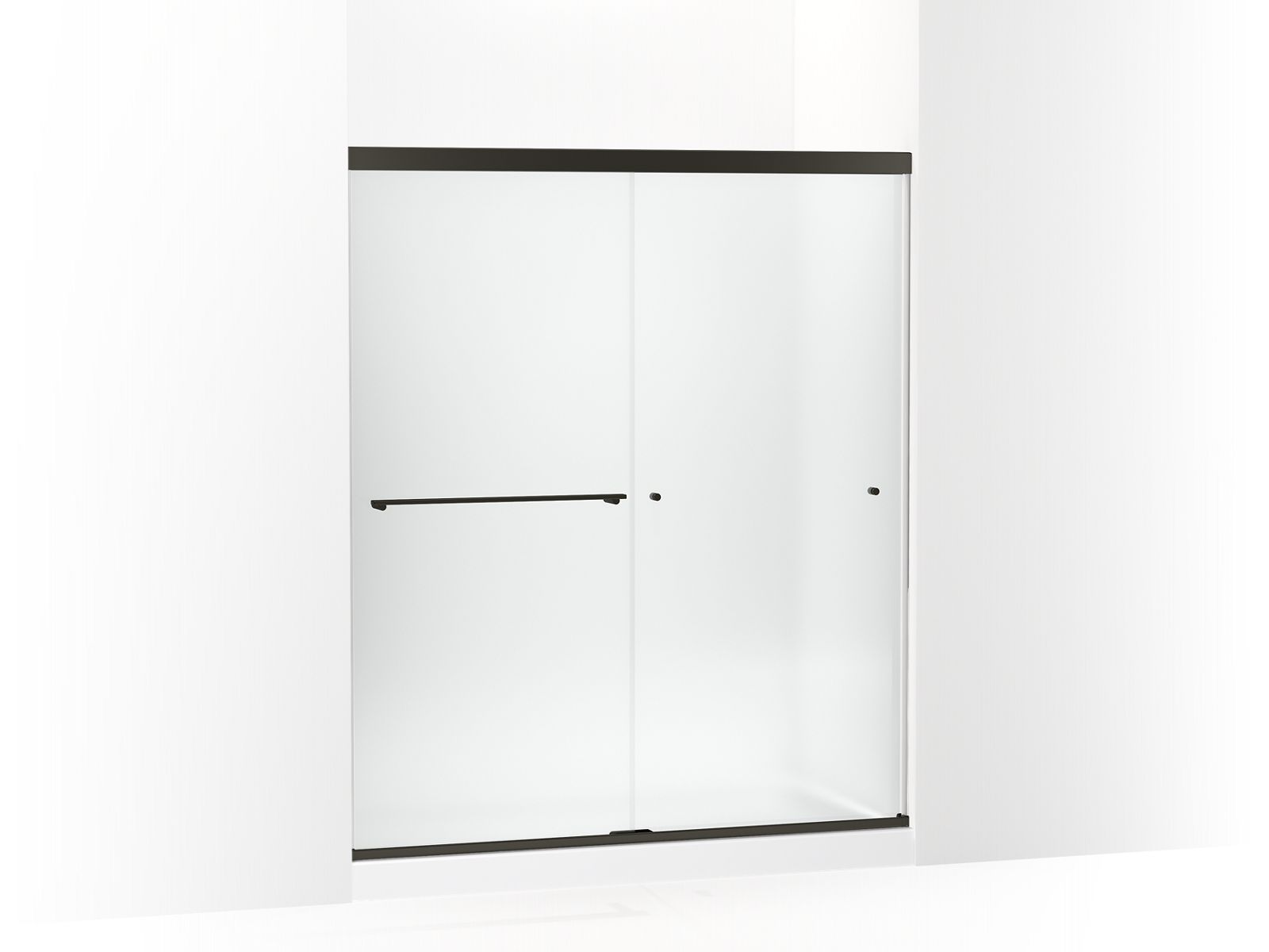 44049-revel-sliding-shower-door-70-h-x-56-5-8-59-5-8-w-with-5-16-thick-frosted-glass-2.jpg Revel® Sliding shower door, 70" H x 56-5/8 - 59-5/8" W, with 5/16" thick Frosted glass