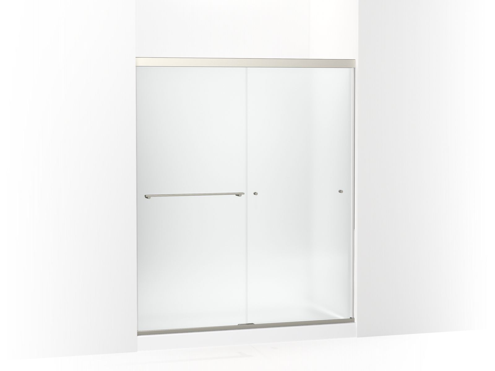 44049-revel-sliding-shower-door-70-h-x-56-5-8-59-5-8-w-with-5-16-thick-frosted-glass-3.jpg Revel® Sliding shower door, 70" H x 56-5/8 - 59-5/8" W, with 5/16" thick Frosted glass