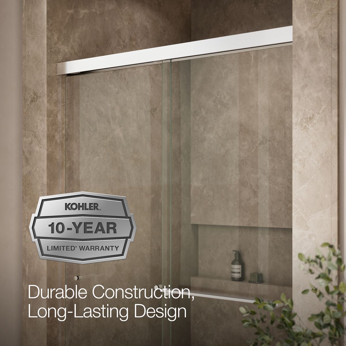 44058-revel-sliding-shower-door-76-h-x-44-5-8-47-5-8-w-with-5-16-thick-crystal-clear-glass-11.jpg Revel® Sliding shower door, 76" H x 44-5/8 - 47-5/8" W, with 5/16" thick Crystal Clear glass