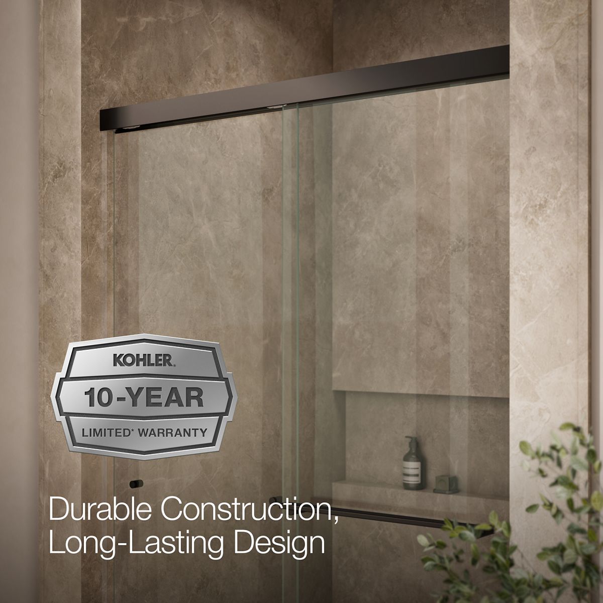 44058-revel-sliding-shower-door-76-h-x-44-5-8-47-5-8-w-with-5-16-thick-crystal-clear-glass-12.jpg Revel® Sliding shower door, 76" H x 44-5/8 - 47-5/8" W, with 5/16" thick Crystal Clear glass