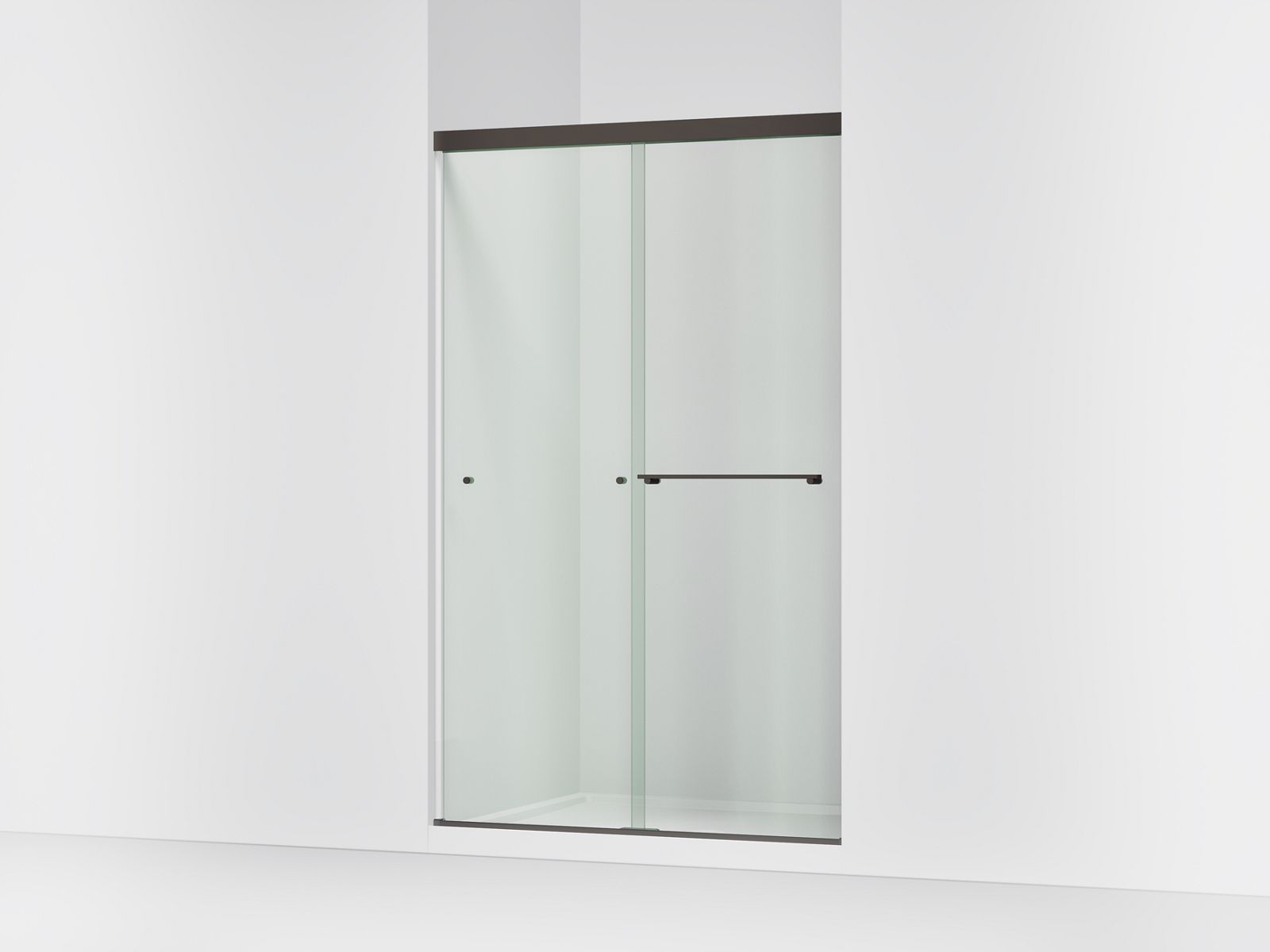 44058-revel-sliding-shower-door-76-h-x-44-5-8-47-5-8-w-with-5-16-thick-crystal-clear-glass-2.jpg Revel® Sliding shower door, 76" H x 44-5/8 - 47-5/8" W, with 5/16" thick Crystal Clear glass