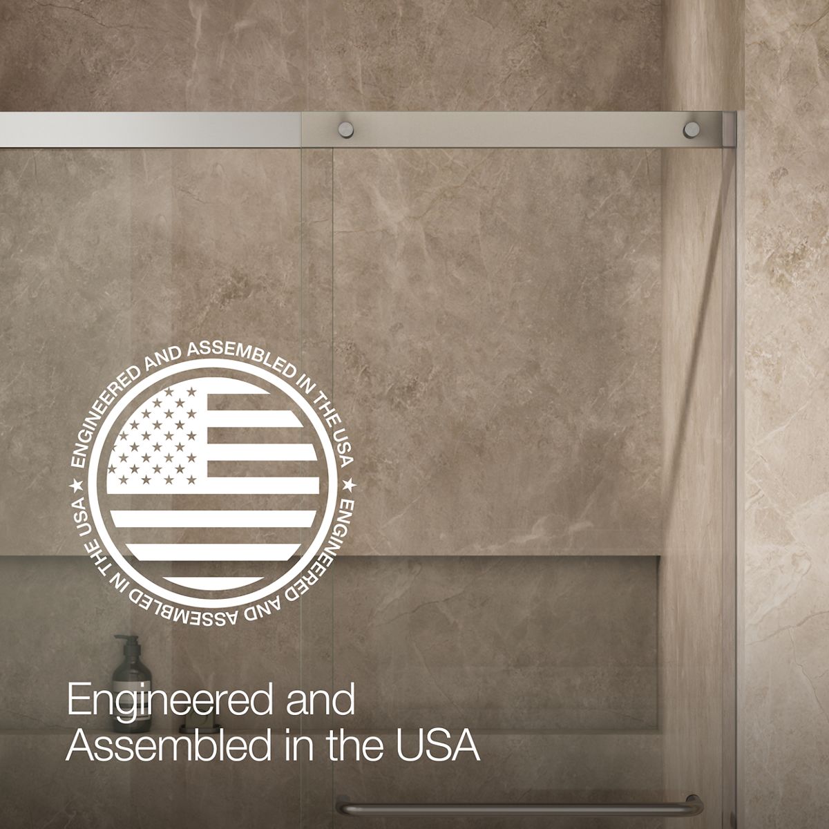 44062-elate-sliding-shower-door-70-1-2-h-x-44-1-4-47-5-8-w-with-1-4-thick-crystal-clear-glass-10.jpg Elate® Sliding shower door, 70-1/2" H x 44-1/4 - 47-5/8" W, with 1/4" thick Crystal Clear glass