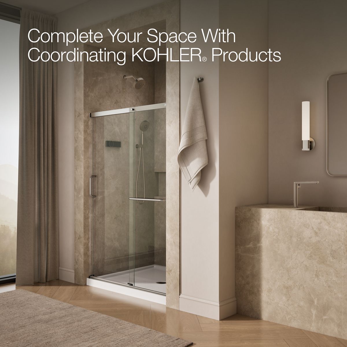 44062-elate-sliding-shower-door-70-1-2-h-x-44-1-4-47-5-8-w-with-1-4-thick-crystal-clear-glass-16.jpg Elate® Sliding shower door, 70-1/2" H x 44-1/4 - 47-5/8" W, with 1/4" thick Crystal Clear glass