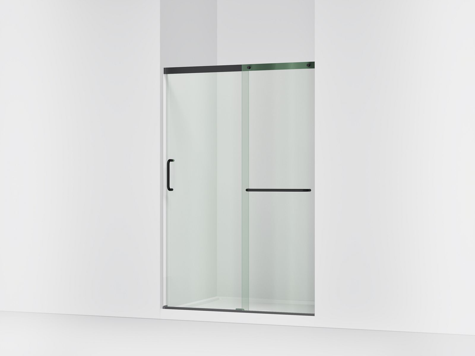 44062-elate-sliding-shower-door-70-1-2-h-x-44-1-4-47-5-8-w-with-1-4-thick-crystal-clear-glass-2.jpg Elate® Sliding shower door, 70-1/2" H x 44-1/4 - 47-5/8" W, with 1/4" thick Crystal Clear glass
