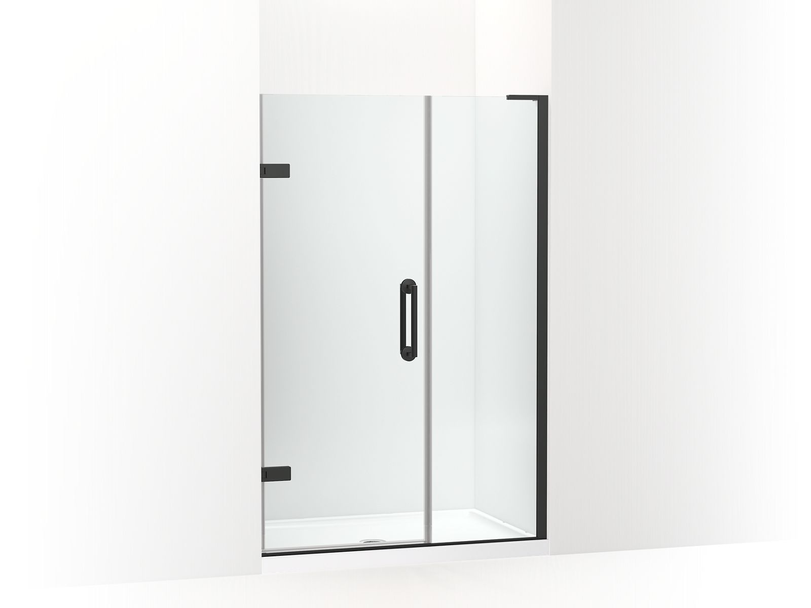 Componentsâ„¢ 71-3/4" H pivot shower door with 3/8"-thick glass