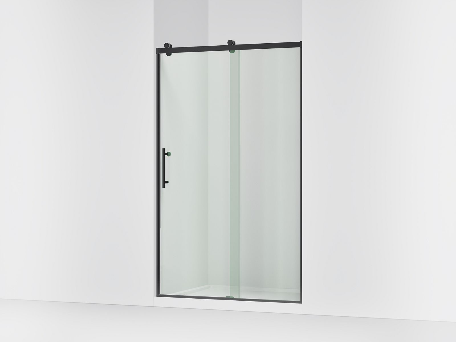 44100-rely-77-h-sliding-shower-door-with-3-8-thick-glass-3.jpg Rely® 77" H sliding shower door with 3/8"-thick glass