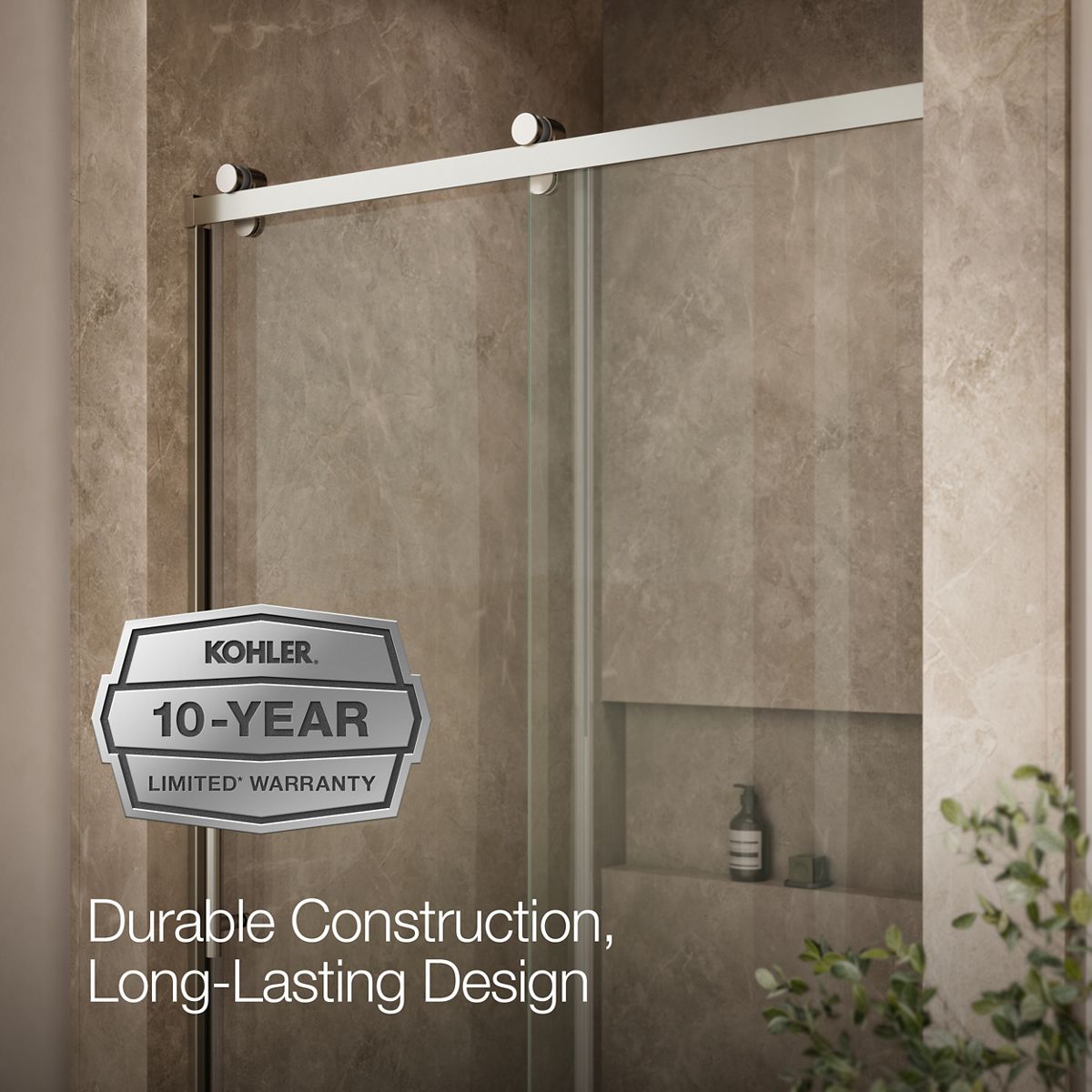 44100-rely-77-h-sliding-shower-door-with-3-8-thick-glass-9.jpg Rely® 77" H sliding shower door with 3/8"-thick glass