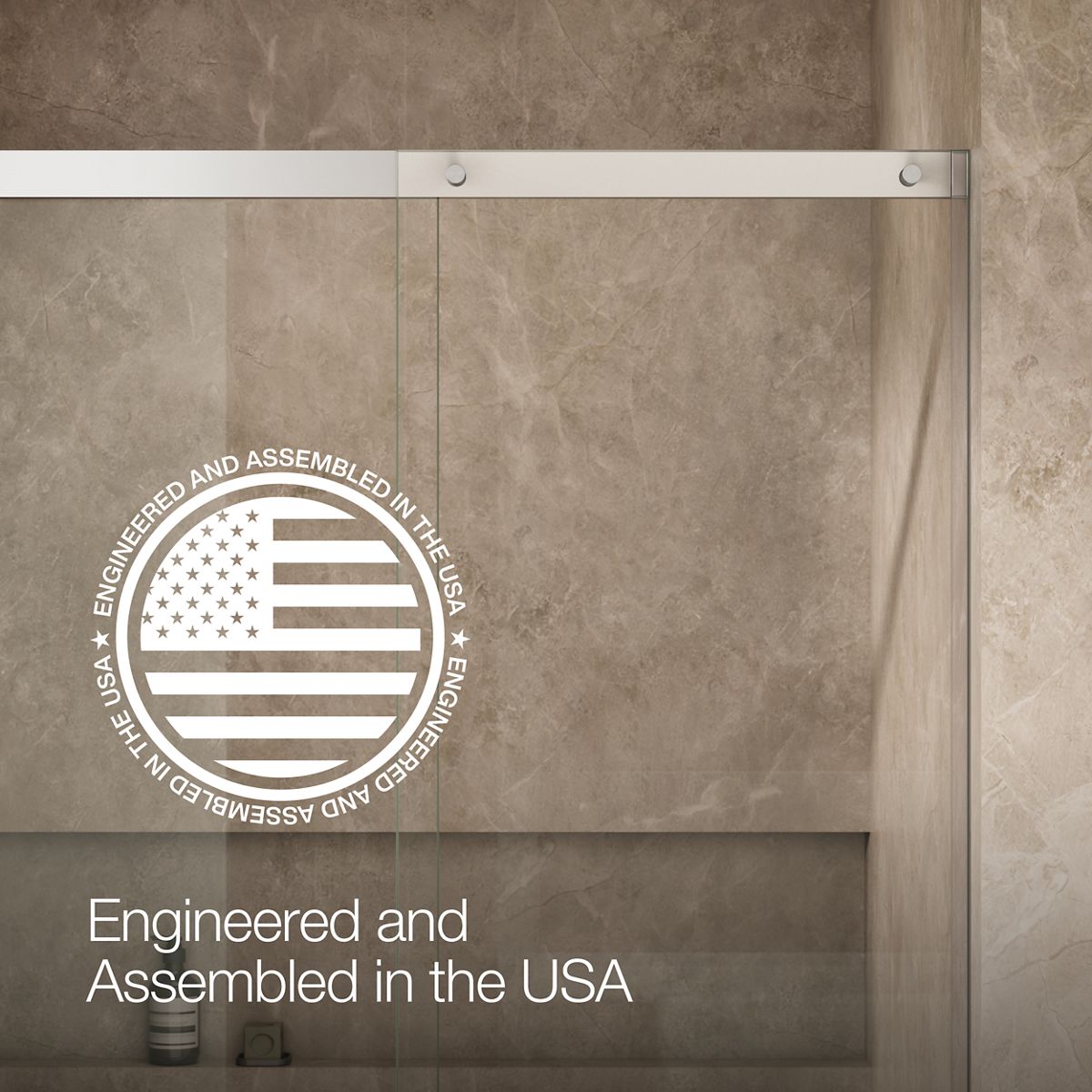 44110-elate-sliding-shower-door-75-1-2-h-x-44-1-4-47-5-8-w-with-heavy-5-16-thick-crystal-clear-glass-5.jpg Elate® Sliding shower door, 75-1/2" H x 44-1/4 - 47-5/8" W, with heavy 5/16" thick Crystal Clear glass
