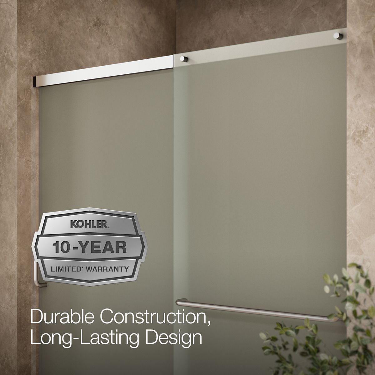 44114-elate-sliding-shower-door-70-1-2-h-x-56-1-4-59-5-8-w-with-1-4-thick-frosted-glass-17.jpg Elate® Sliding shower door, 70-1/2" H x 56-1/4 - 59-5/8" W, with 1/4" thick Frosted glass