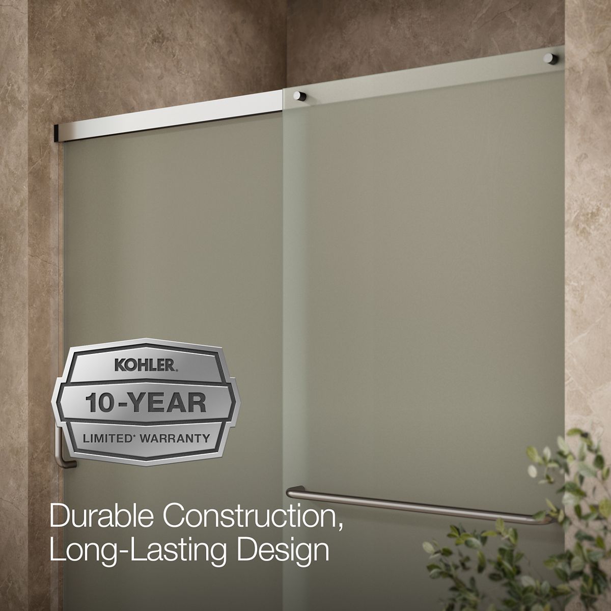 44114-elate-sliding-shower-door-70-1-2-h-x-56-1-4-59-5-8-w-with-1-4-thick-frosted-glass-18.jpg Elate® Sliding shower door, 70-1/2" H x 56-1/4 - 59-5/8" W, with 1/4" thick Frosted glass