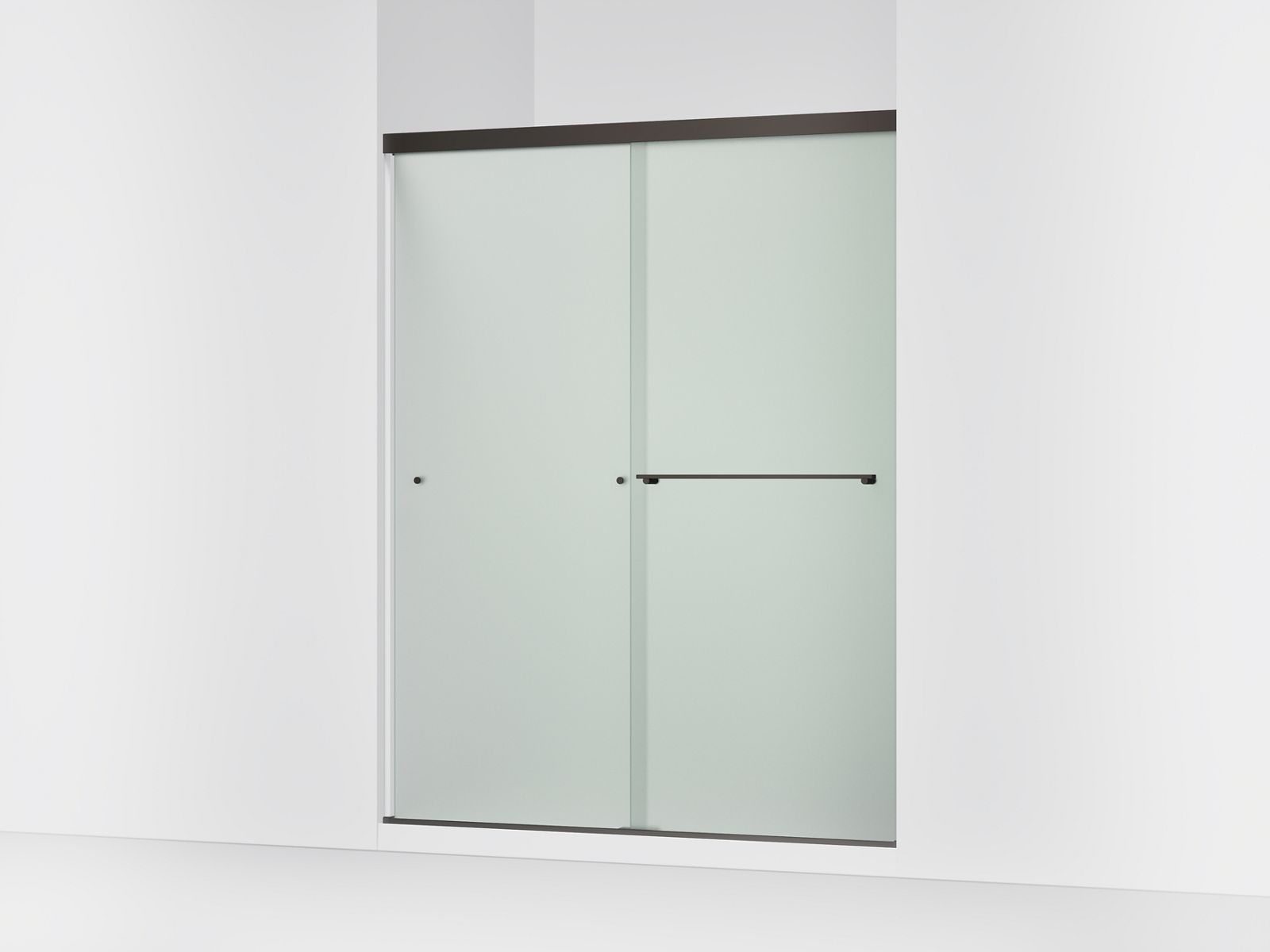 44167-revel-sliding-shower-door-76-h-x-56-5-8-59-5-8-w-with-5-16-thick-frosted-glass-2.jpg Revel® Sliding shower door, 76" H x 56-5/8 - 59-5/8" W, with 5/16" thick Frosted glass