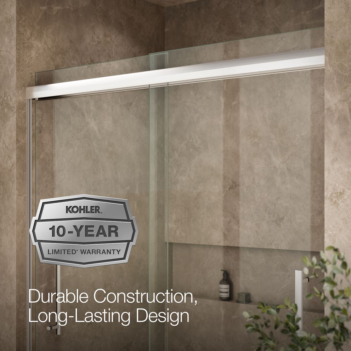 44217-pleat-79-1-16-h-sliding-shower-door-with-5-16-thick-glass-11.jpg Pleat® 79-1/16" H sliding shower door with 5/16"-thick glass