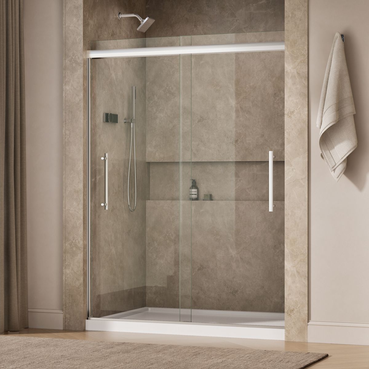 44217-pleat-79-1-16-h-sliding-shower-door-with-5-16-thick-glass-23.jpg Pleat® 79-1/16" H sliding shower door with 5/16"-thick glass