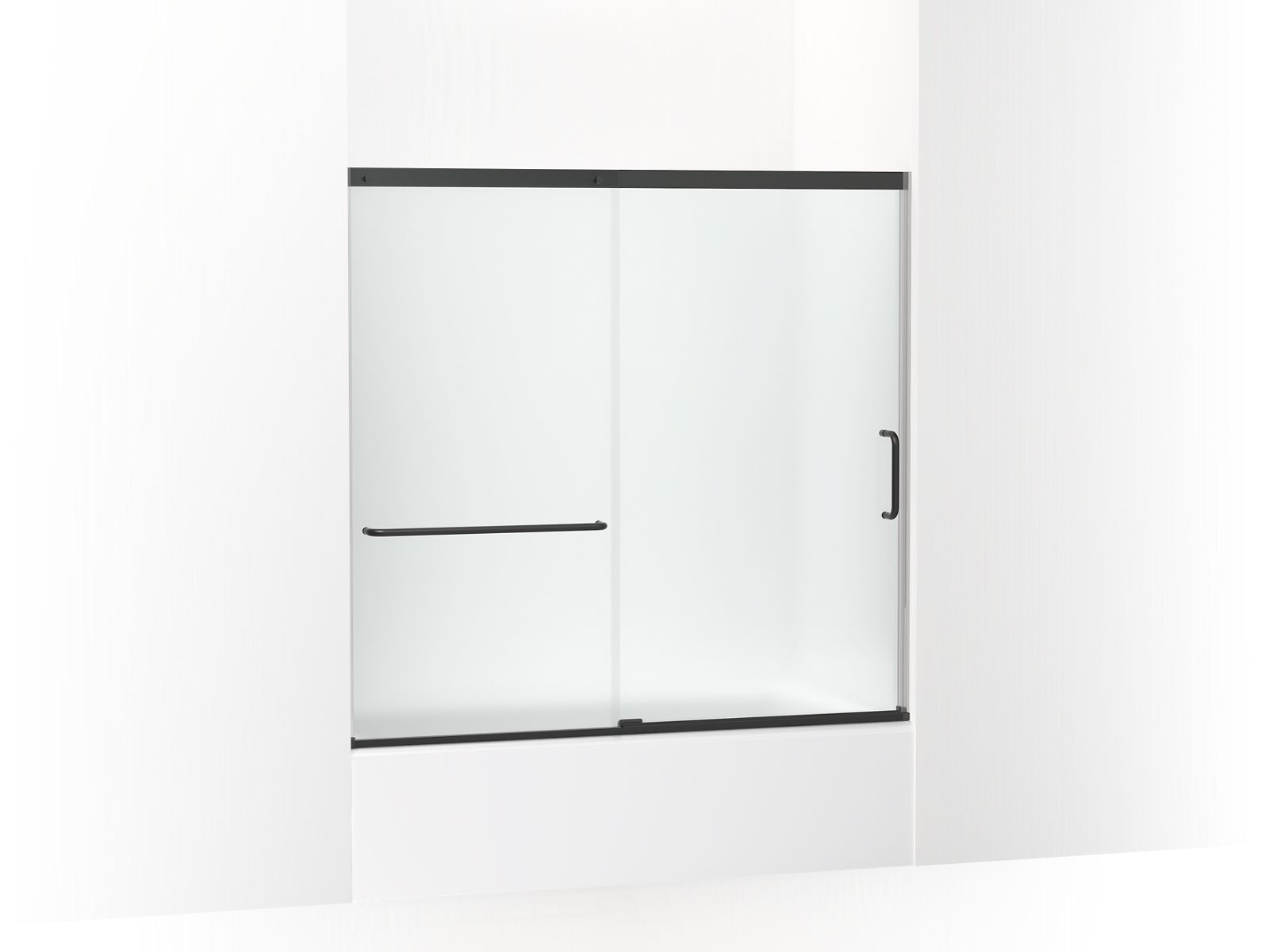 44280-elate-sliding-bath-door-56-3-4-h-x-56-1-4-59-5-8-w-with-1-4-thick-frosted-glass-3.jpg Elate® Sliding bath door, 56-3/4" H x 56-1/4 - 59-5/8" W, with 1/4" thick Frosted glass