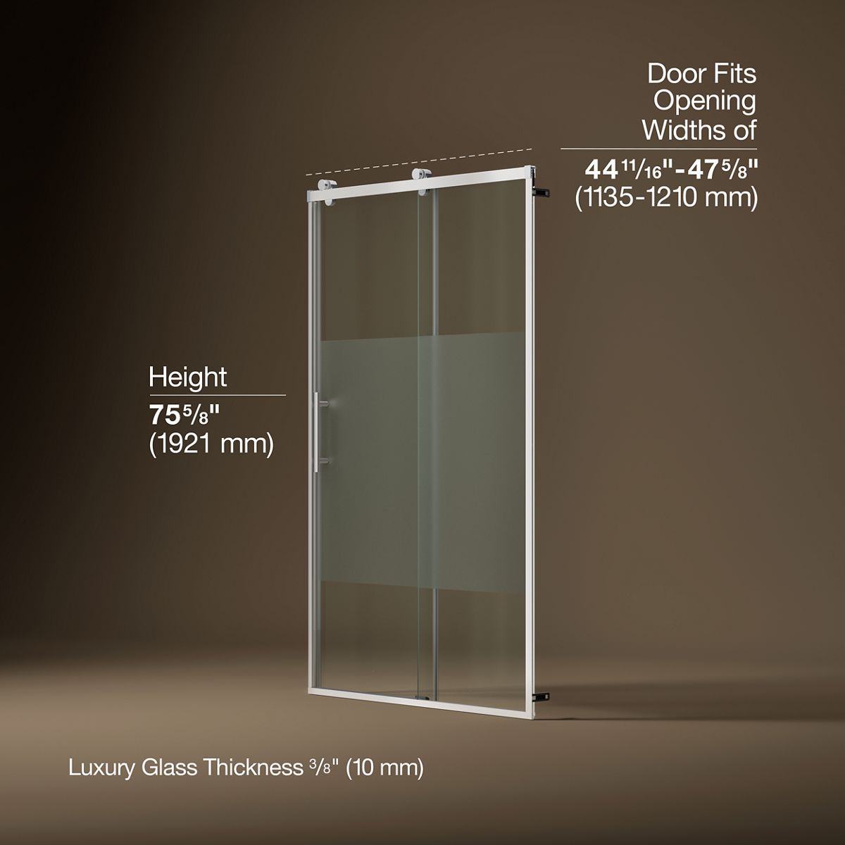 44379-rely-77-h-sliding-shower-door-with-3-8-thick-glass-14.jpg Rely® 77" H sliding shower door with 3/8"-thick glass