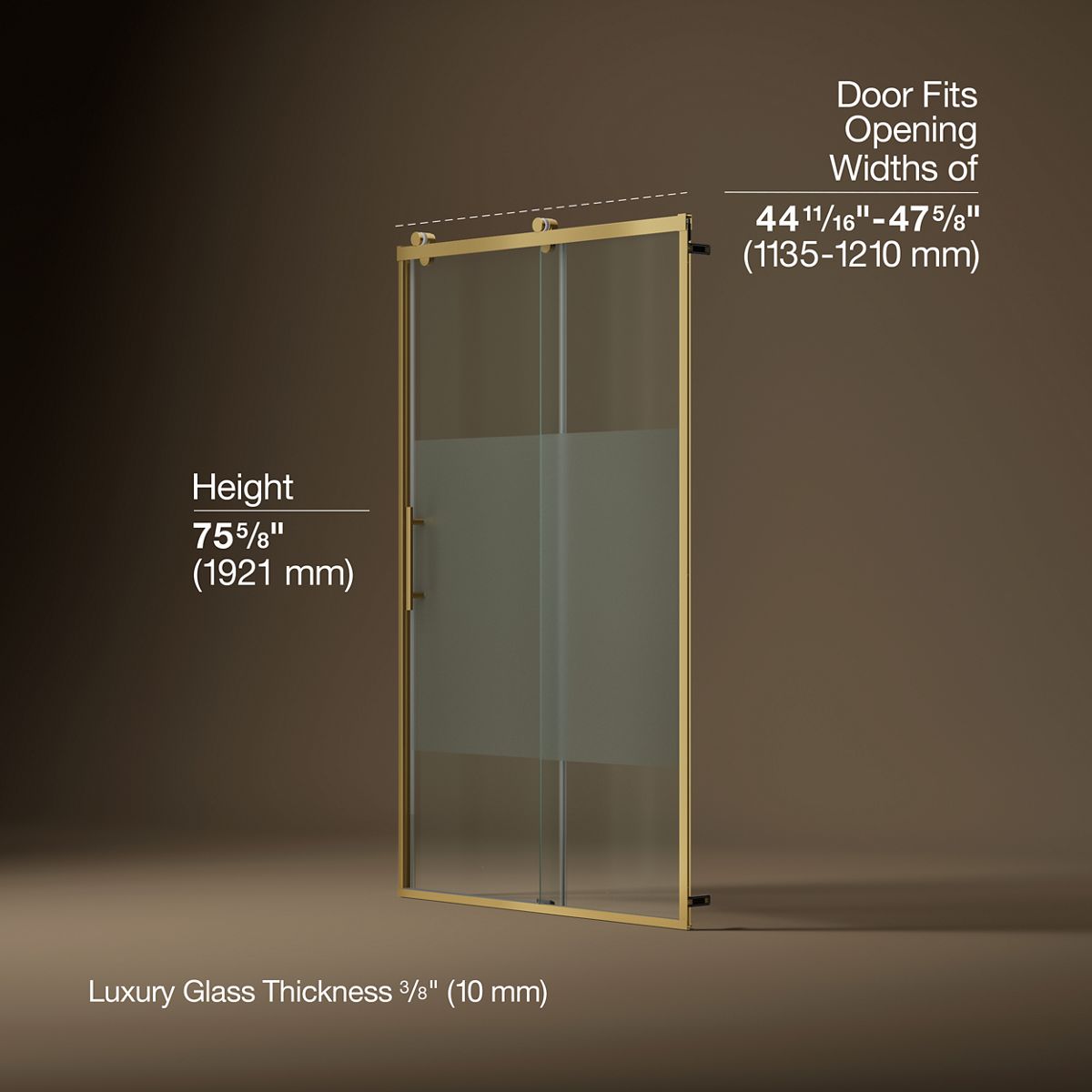 44379-rely-77-h-sliding-shower-door-with-3-8-thick-glass-15.jpg Rely® 77" H sliding shower door with 3/8"-thick glass