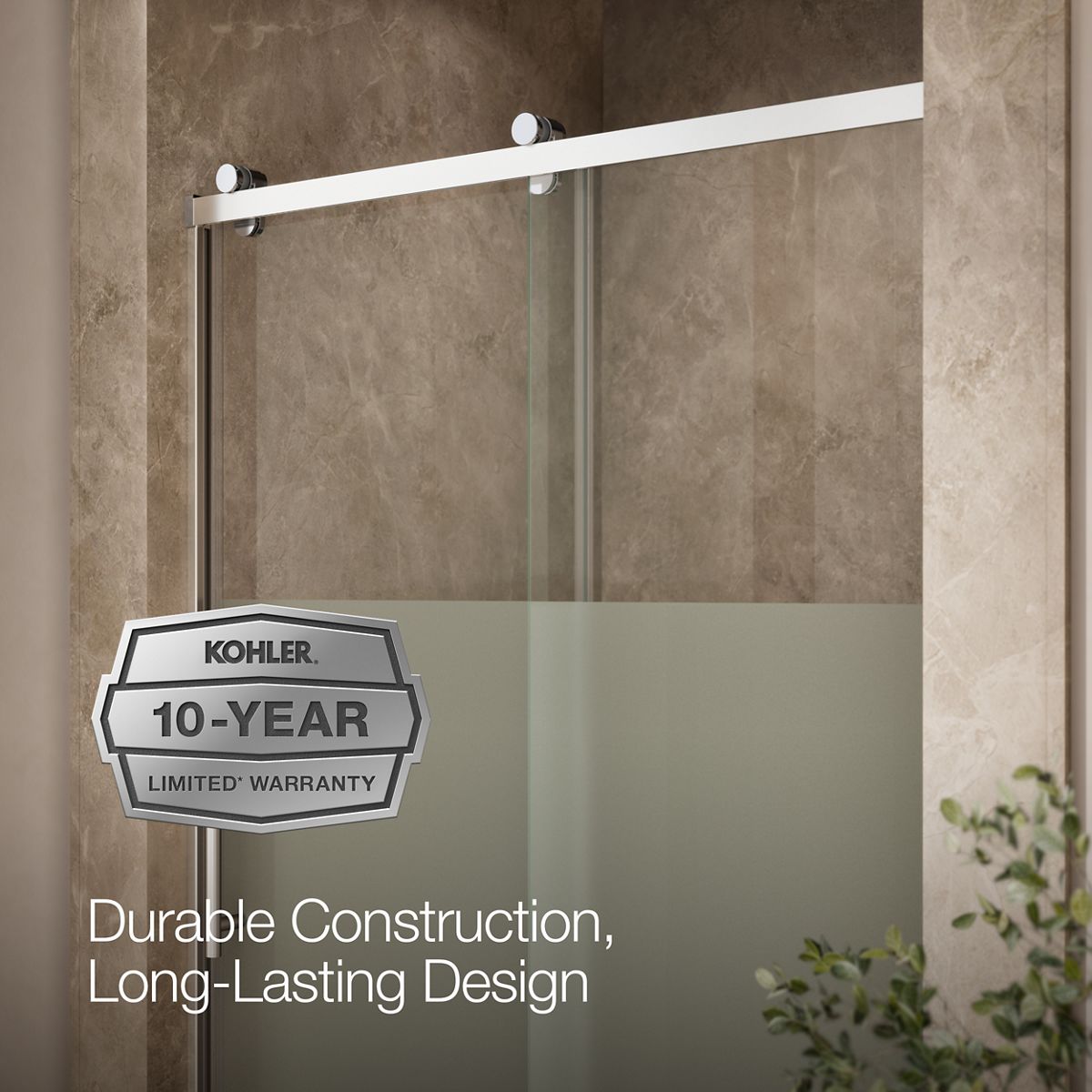 44379-rely-77-h-sliding-shower-door-with-3-8-thick-glass-18.jpg Rely® 77" H sliding shower door with 3/8"-thick glass