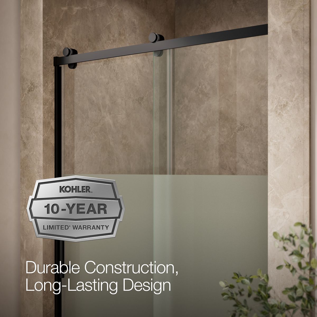 44379-rely-77-h-sliding-shower-door-with-3-8-thick-glass-20.jpg Rely® 77" H sliding shower door with 3/8"-thick glass