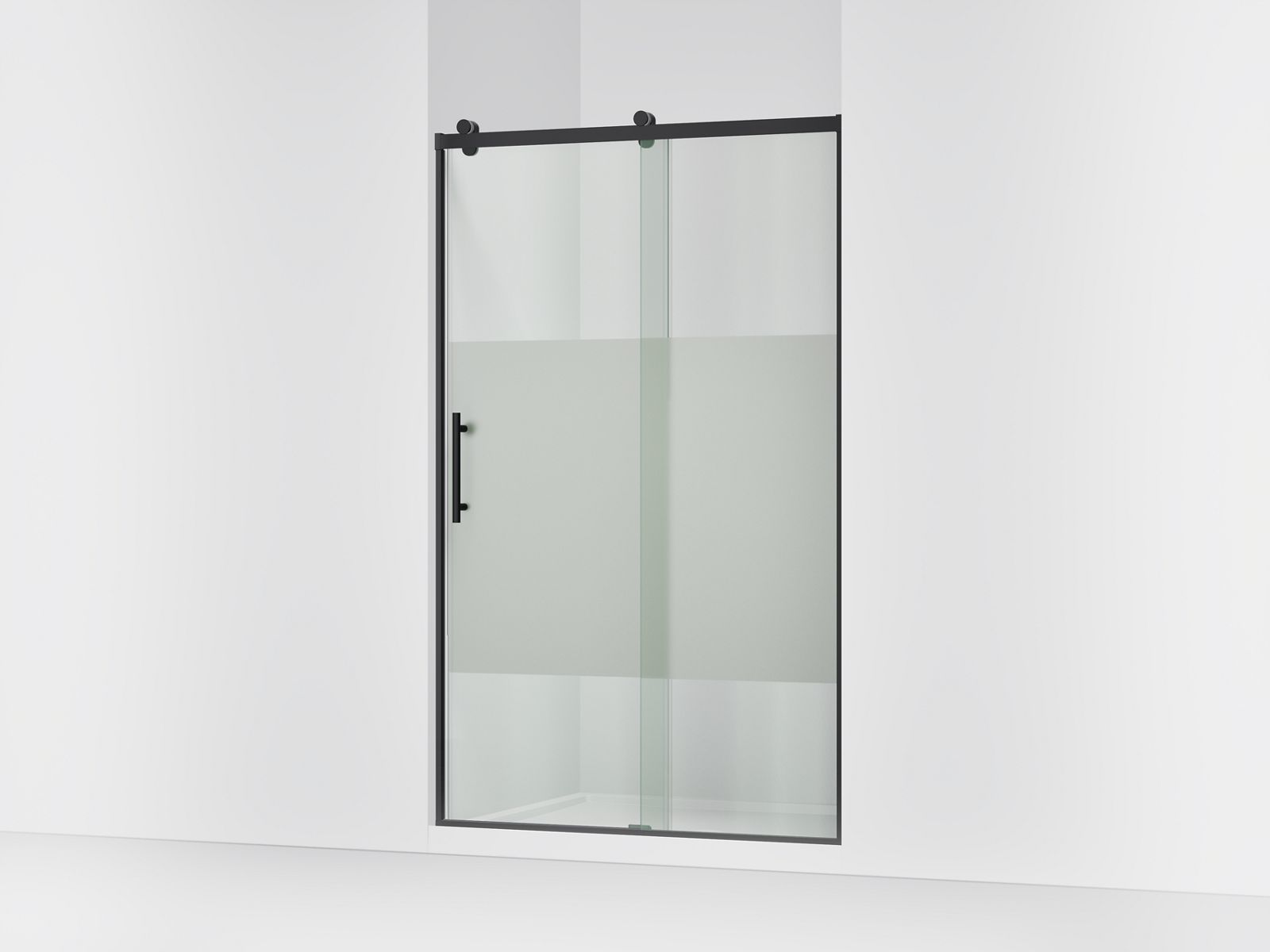 44379-rely-77-h-sliding-shower-door-with-3-8-thick-glass-3.jpg Rely® 77" H sliding shower door with 3/8"-thick glass