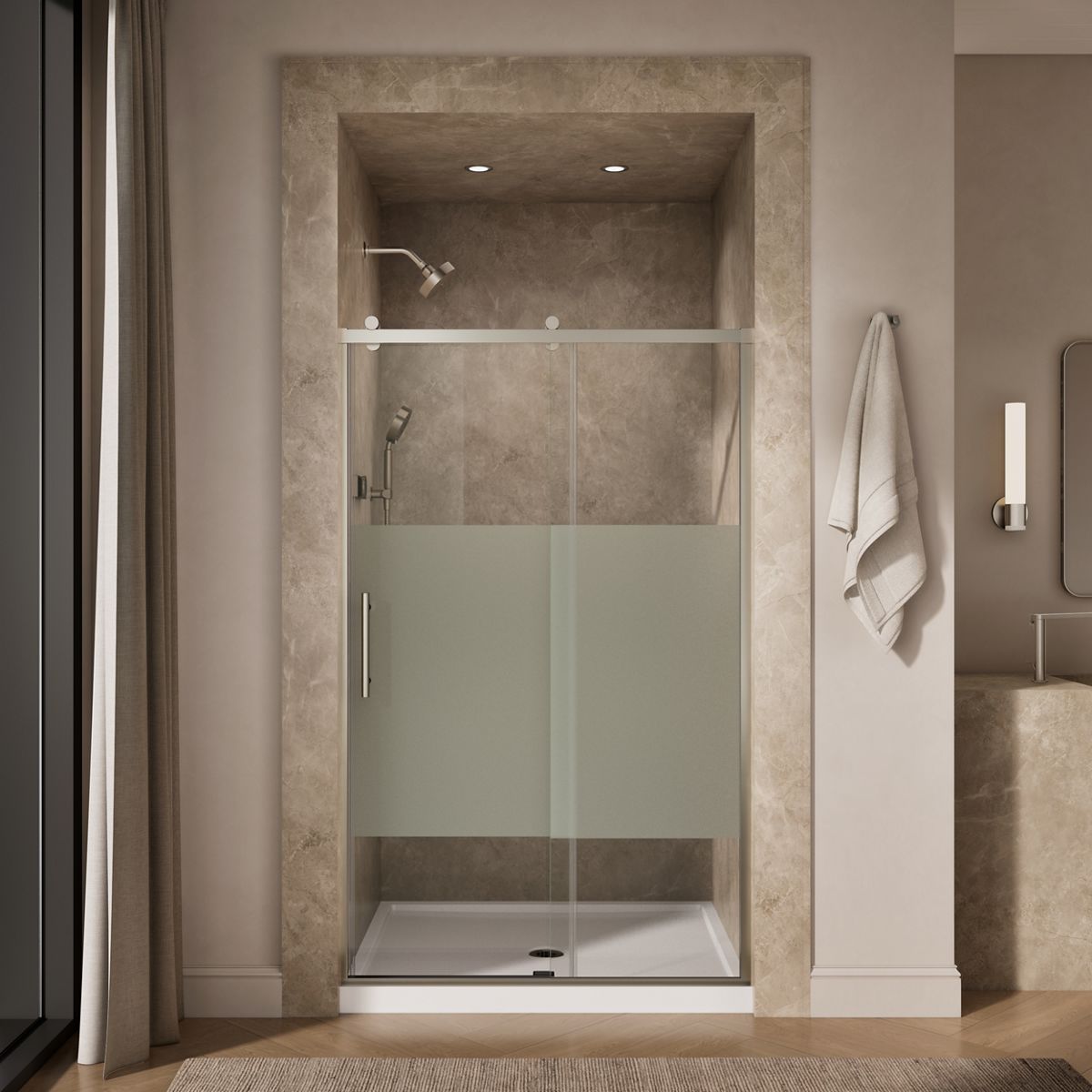 44379-rely-77-h-sliding-shower-door-with-3-8-thick-glass-41.jpg Rely® 77" H sliding shower door with 3/8"-thick glass