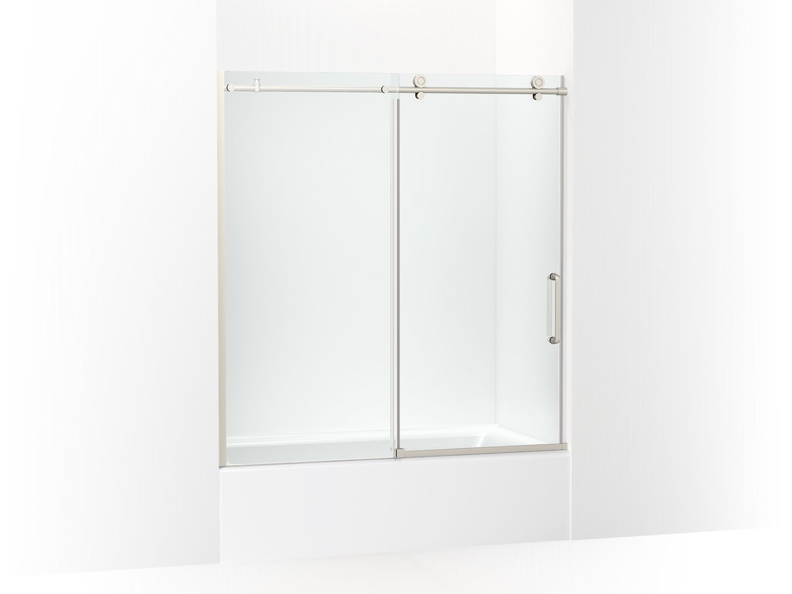 44468-cursiva-sliding-bath-door-62-h-x-56-1-8-59-7-8-w-with-5-16-thick-crystal-clear-glass-2.jpg Cursiva™ Sliding bath door, 62" H x 56-1/8 - 59-7/8" W, with 5/16" thick Crystal Clear glass