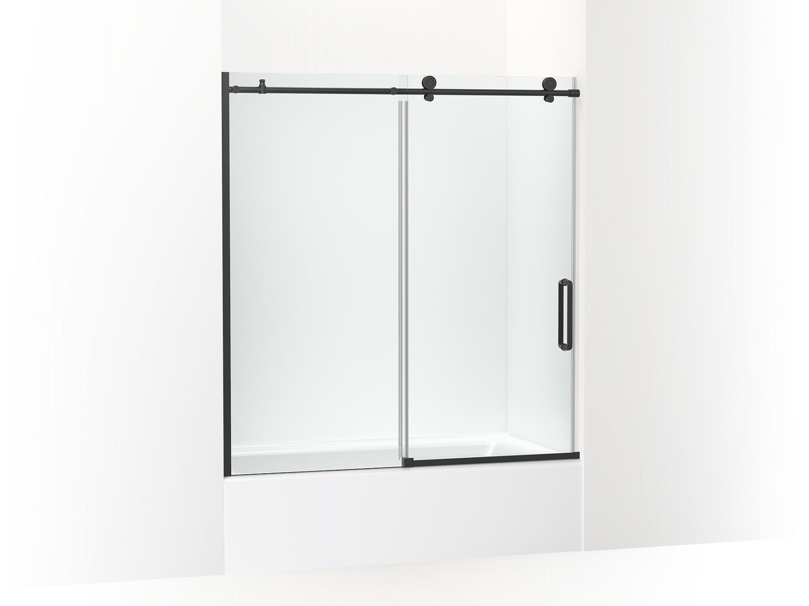 44468-cursiva-sliding-bath-door-62-h-x-56-1-8-59-7-8-w-with-5-16-thick-crystal-clear-glass-3.jpg Cursiva™ Sliding bath door, 62" H x 56-1/8 - 59-7/8" W, with 5/16" thick Crystal Clear glass