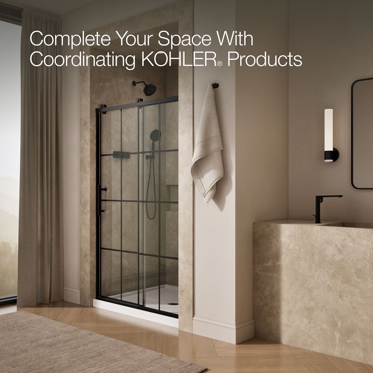 44476-rely-77-h-sliding-shower-door-with-3-8-thick-glass-9.jpg Rely® 77" H sliding shower door with 3/8"-thick glass