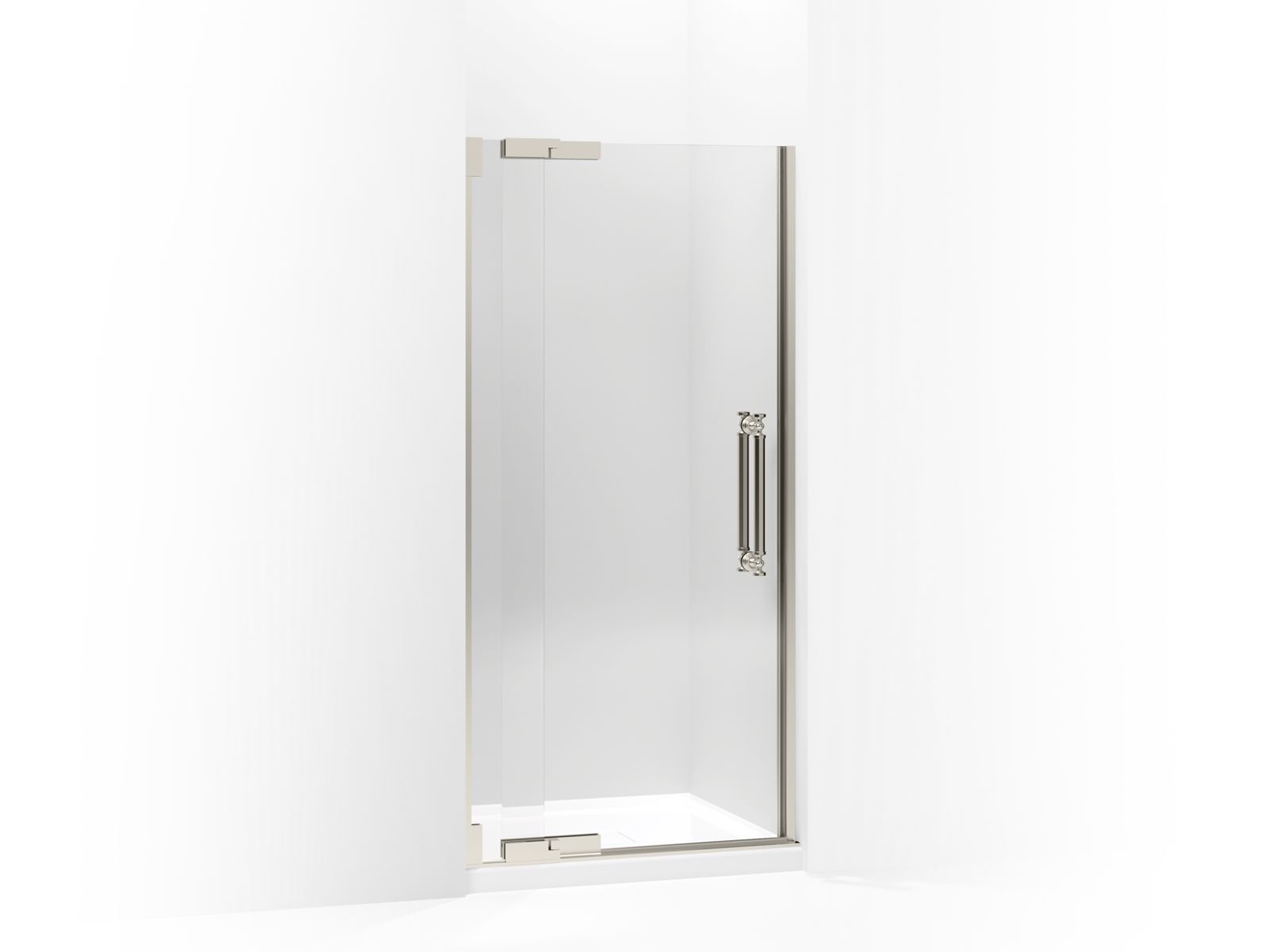 44483-pinstripe-pivot-shower-door-72-1-4-h-x-33-1-4-35-3-4-w-with-3-8-thick-crystal-clear-glass-3.jpg Pinstripe® Pivot shower door, 72-1/4" H x 33-1/4 - 35-3/4" W, with 3/8" thick Crystal Clear glass