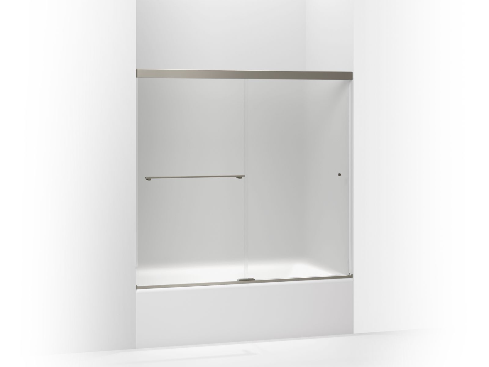 44487-revel-sliding-bath-door-55-1-2-h-x-56-5-8-59-5-8-w-with-1-4-thick-frosted-glass-3.jpg Revel® Sliding bath door, 55-1/2" H x 56-5/8 - 59-5/8" W, with 1/4" thick Frosted glass