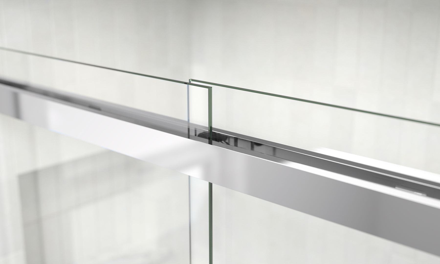 44492-prim-frameless-sliding-shower-door-79-1-16-h-x-54-5-8-59-5-8-w-with-5-16-thick-crystal-clear-glass-9.jpg Prim® Frameless sliding shower door, 79-1/16" H x 54-5/8 - 59-5/8" W, with 5/16" thick Crystal Clear glass