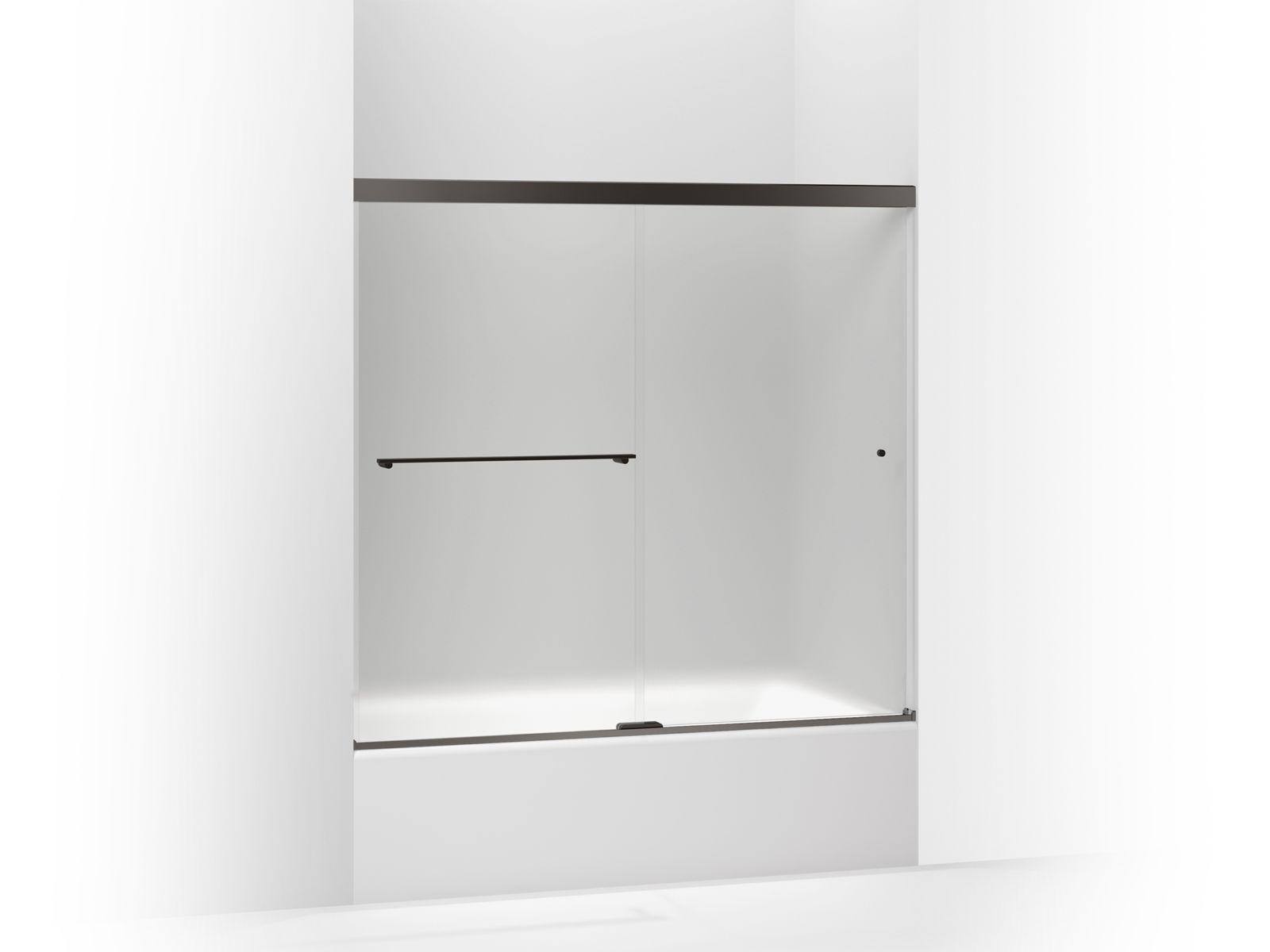 44498-revel-sliding-bath-door-55-1-2-h-x-56-5-8-59-5-8-w-with-5-16-thick-frosted-glass-2.jpg Revel® Sliding bath door, 55-1/2" H x 56-5/8 - 59-5/8" W, with 5/16" thick Frosted glass