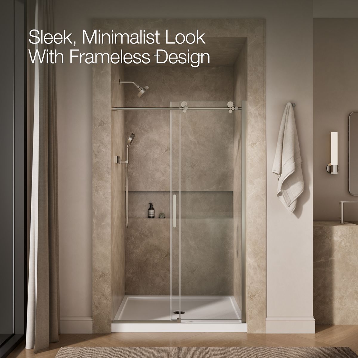 44502-composed-sliding-shower-door-78-h-x-44-1-8-47-7-8-w-with-3-8-thick-crystal-clear-glass-27.jpg Composed™ Sliding shower door, 78" H x 44-1/8 - 47-7/8" W, with 3/8" thick Crystal Clear glass