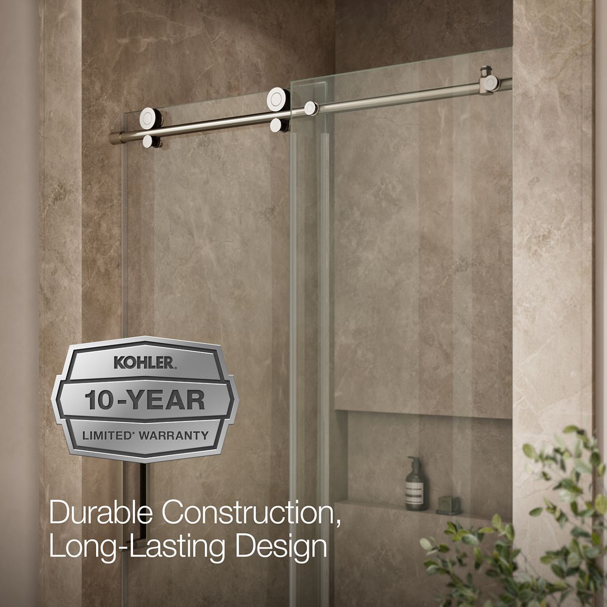 44502-composed-sliding-shower-door-78-h-x-44-1-8-47-7-8-w-with-3-8-thick-crystal-clear-glass-6.jpg Composed™ Sliding shower door, 78" H x 44-1/8 - 47-7/8" W, with 3/8" thick Crystal Clear glass