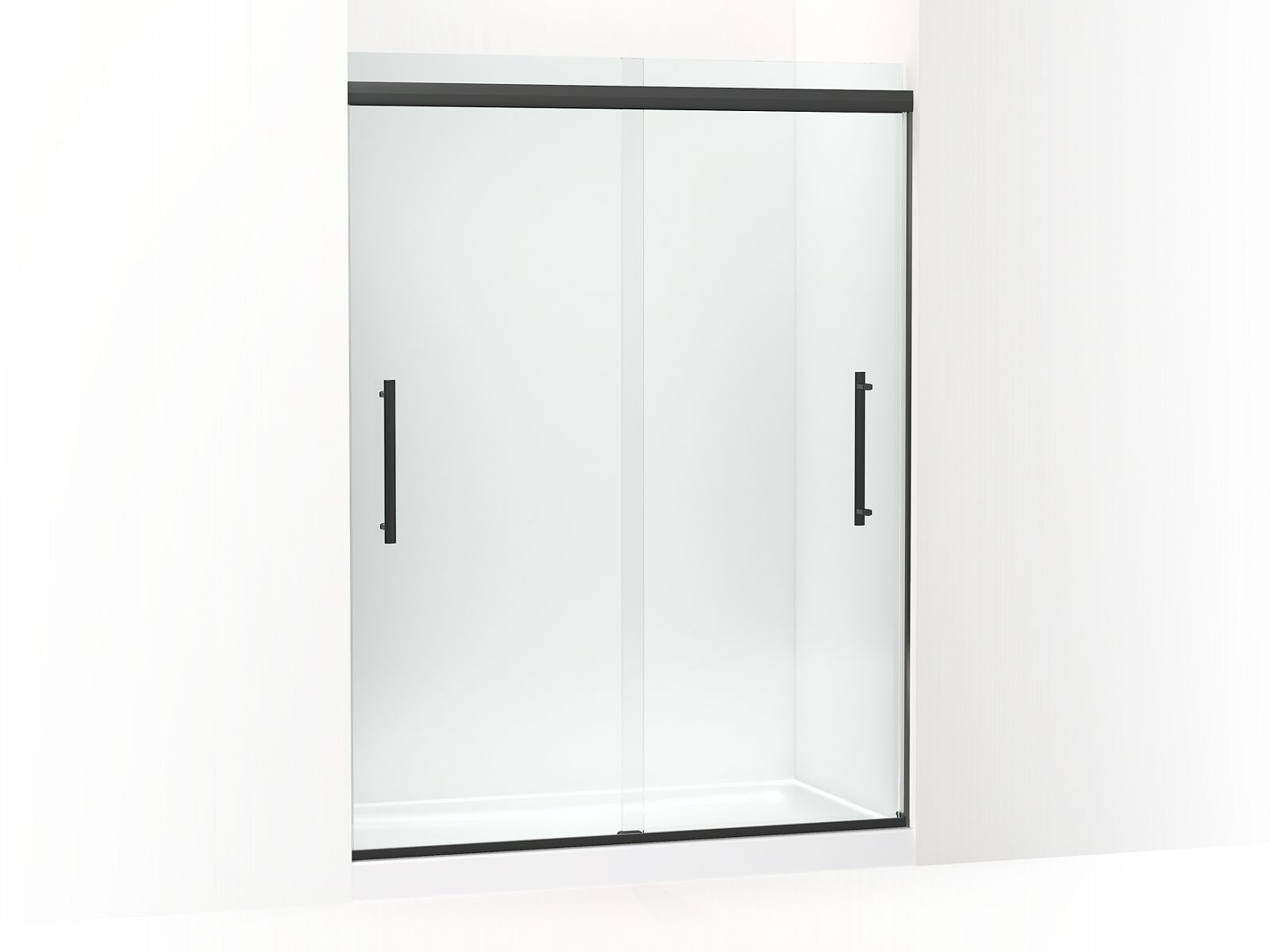 44506-pleat-frameless-sliding-shower-door-79-1-16-h-x-54-5-8-59-5-8-w-with-5-16-thick-crystal-clear-glass-2.jpg Pleat® Frameless sliding shower door, 79-1/16" H x 54-5/8 - 59-5/8" W, with 5/16" thick Crystal Clear glass