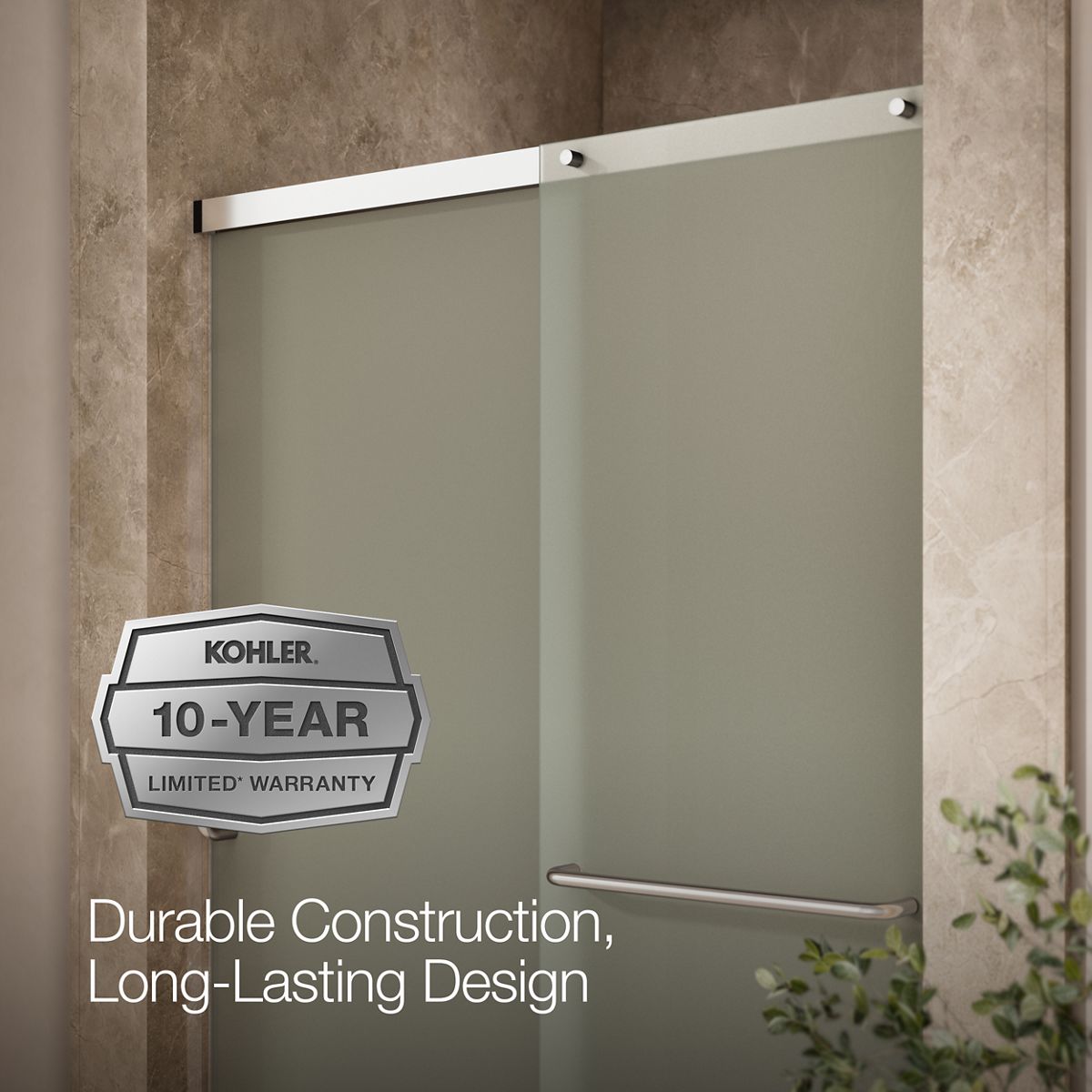 44545-elate-sliding-shower-door-70-1-2-h-x-50-1-4-53-5-8-w-with-1-4-thick-frosted-glass-17.jpg Elate® Sliding shower door, 70-1/2" H x 50-1/4 - 53-5/8" W, with 1/4" thick Frosted glass