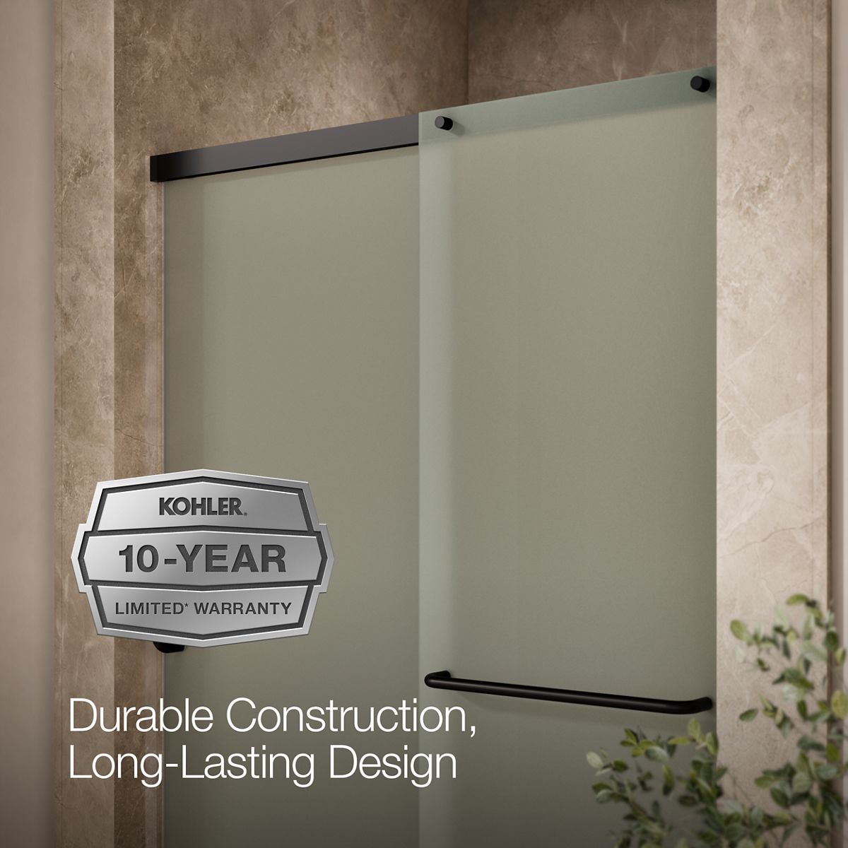 44545-elate-sliding-shower-door-70-1-2-h-x-50-1-4-53-5-8-w-with-1-4-thick-frosted-glass-19.jpg Elate® Sliding shower door, 70-1/2" H x 50-1/4 - 53-5/8" W, with 1/4" thick Frosted glass