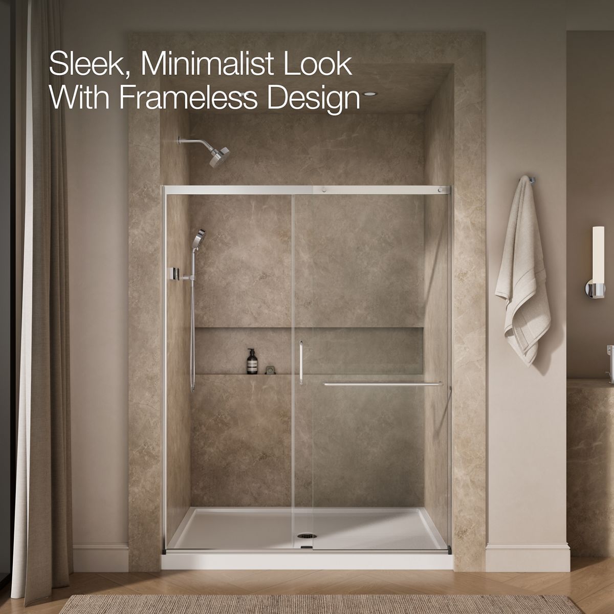 44584-elate-tall-75-1-2-h-sliding-shower-door-with-5-16-thick-glass-8.jpg Elate® Tall 75-1/2" H sliding shower door with 5/16"-thick glass