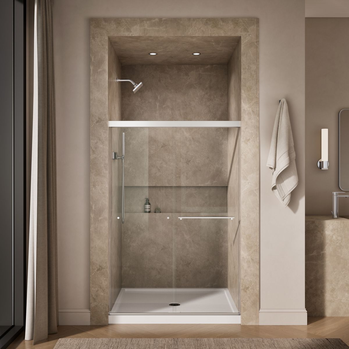 44693-revel-sliding-shower-door-70-h-x-44-5-8-47-5-8-w-with-5-16-thick-crystal-clear-glass-29.jpg Revel® Sliding shower door, 70" H x 44-5/8 - 47-5/8" W, with 5/16" thick Crystal Clear glass