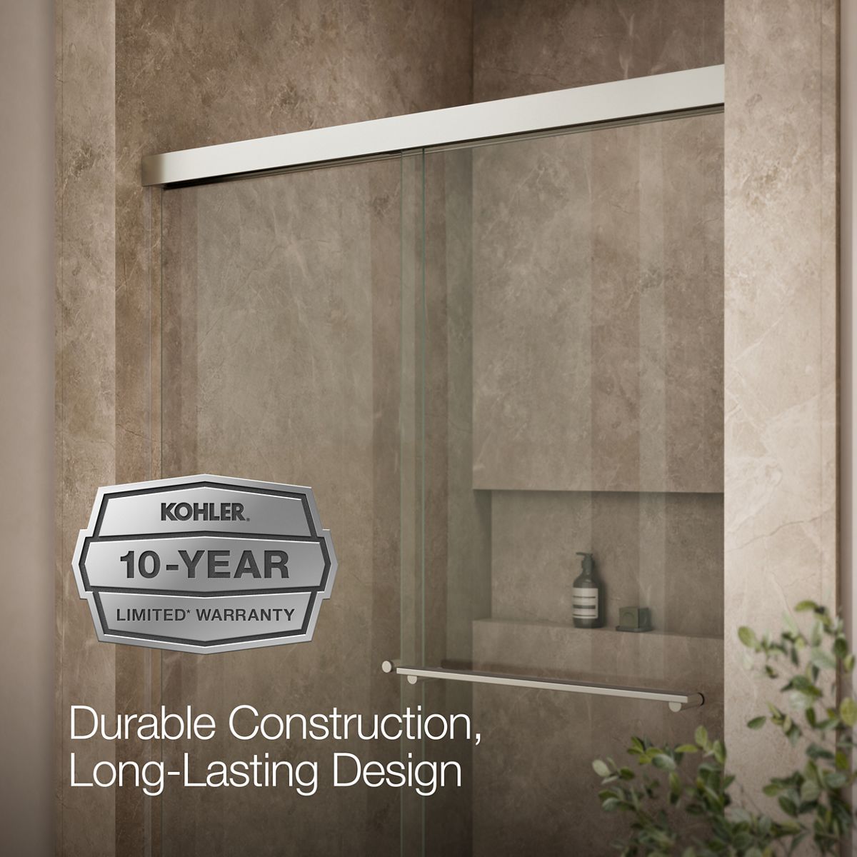 44693-revel-sliding-shower-door-70-h-x-44-5-8-47-5-8-w-with-5-16-thick-crystal-clear-glass-7.jpg Revel® Sliding shower door, 70" H x 44-5/8 - 47-5/8" W, with 5/16" thick Crystal Clear glass