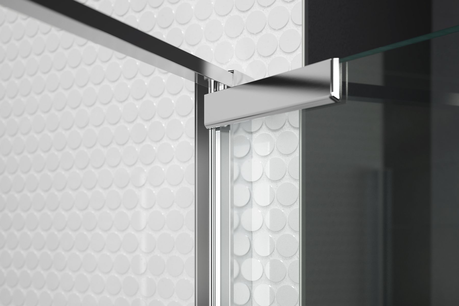 44758-torsion-pivot-shower-door-with-return-panel-77-h-x-33-7-8-35-7-16-w-with-5-16-thick-crystal-clear-glass-5.jpg Torsion® Pivot shower door with return panel, 77" H x 33-7/8 - 35-7/16" W, with 5/16" thick Crystal Clear glass