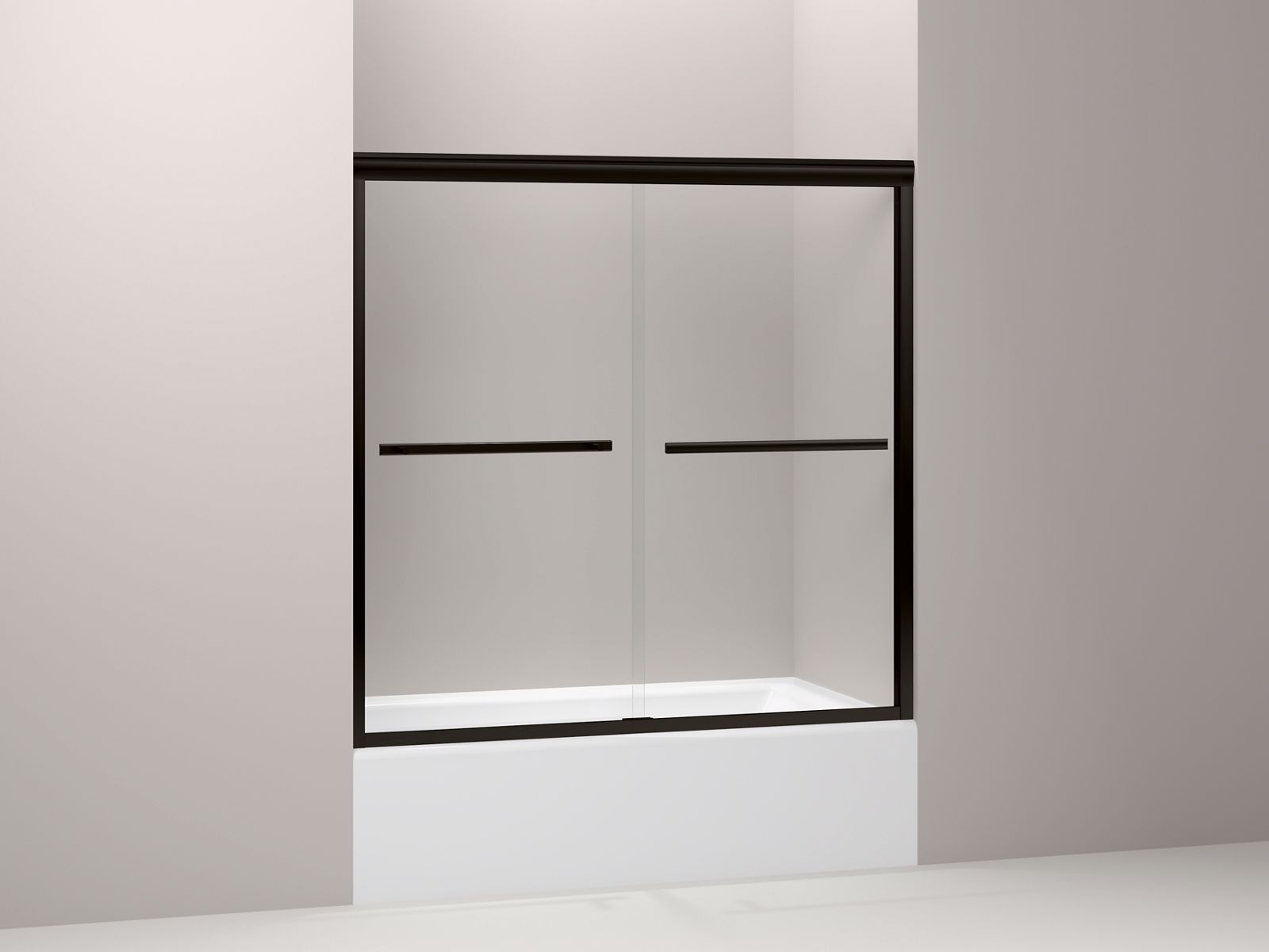 44854-gradient-sliding-bath-door-58-1-16-h-x-56-5-8-59-5-8-w-with-1-4-thick-crystal-clear-glass-2.jpg Gradient® Sliding bath door, 58-1/16" H x 56-5/8 - 59-5/8" W, with 1/4" thick Crystal Clear glass