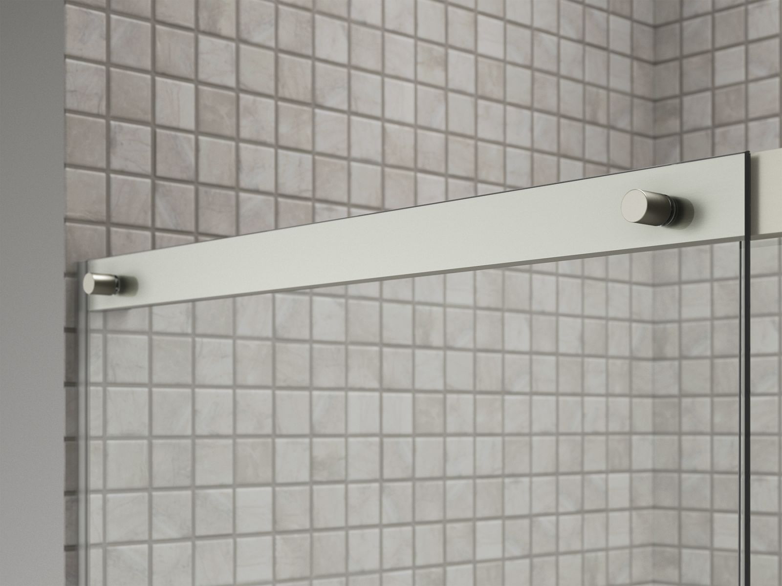 44898-elate-sliding-bath-door-56-3-4-h-x-56-1-4-59-5-8-w-with-heavy-5-16-thick-crystal-clear-glass-with-privacy-band-8.jpg Elate® Sliding bath door, 56-3/4" H x 56-1/4 - 59-5/8" W with heavy 5/16" thick Crystal Clear glass with privacy band