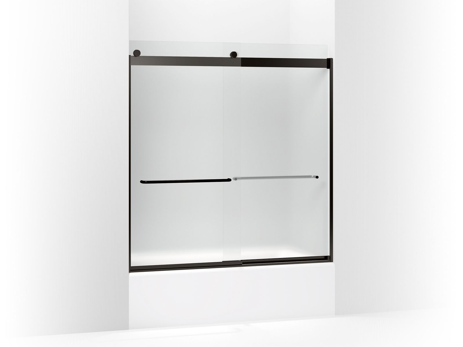 44902-levity-sliding-bath-door-62-h-x-56-5-8-59-5-8-w-with-1-4-thick-frosted-glass-3.jpg Levity® Sliding bath door, 62" H x 56-5/8 - 59-5/8" W, with 1/4" thick Frosted glass