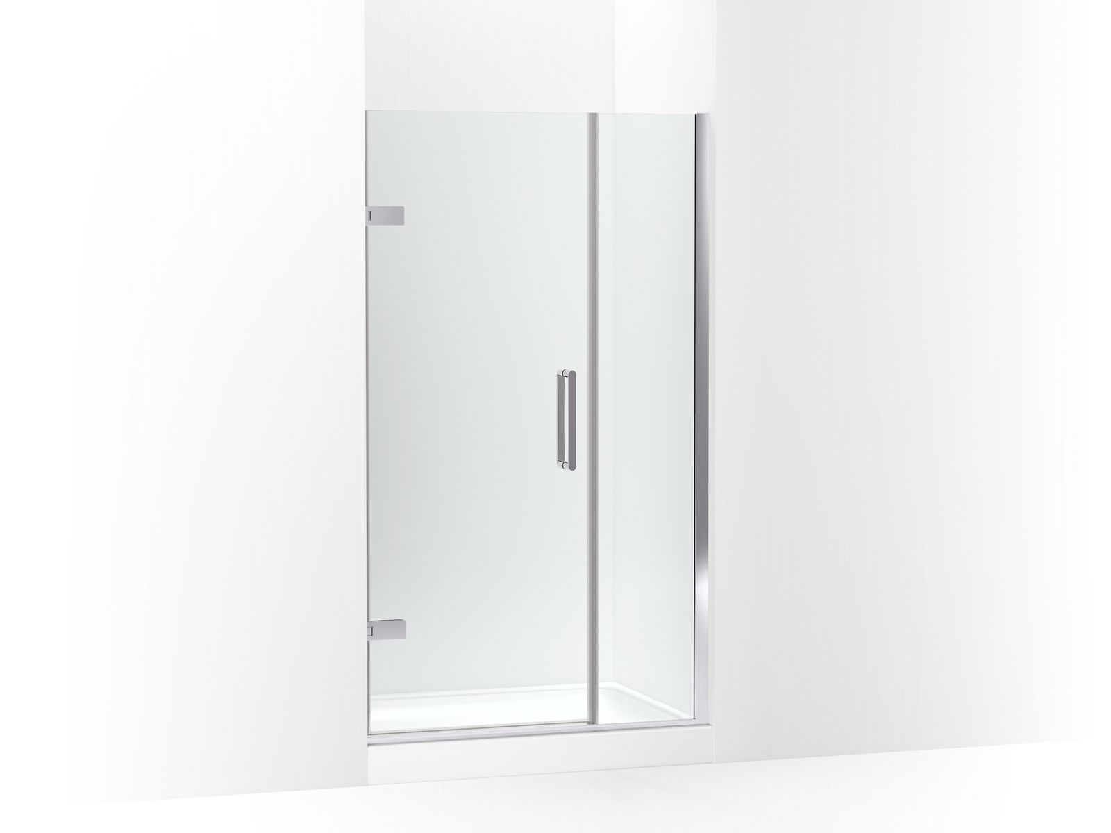 44930-composed-frameless-pivot-shower-door-71-9-16-h-x-39-5-8-40-3-8-w-with-3-8-thick-crystal-clear-glass-1.jpg Composed™ Frameless pivot shower door, 71-9/16" H x 39-5/8 - 40-3/8" W, with 3/8" thick Crystal Clear glass