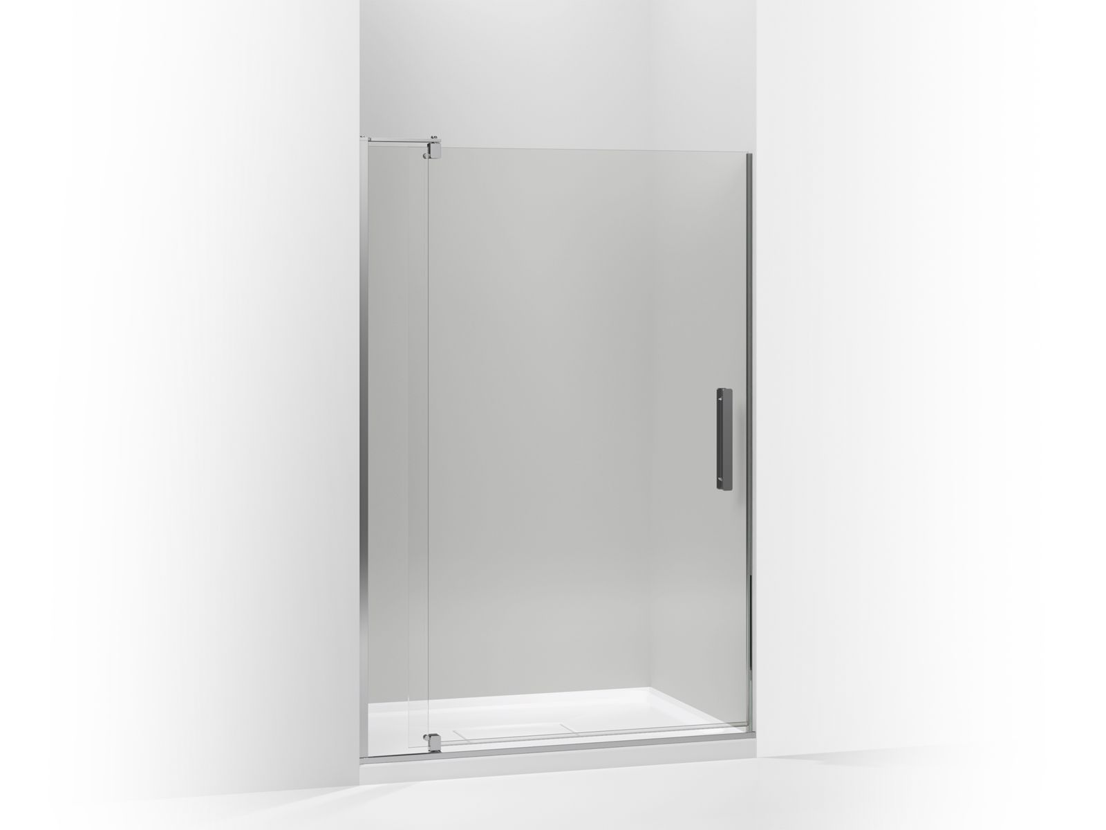 44938-revel-pivot-shower-door-74-h-x-43-1-8-48-w-with-5-16-thick-crystal-clear-glass-1.jpg Revel® Pivot shower door, 74" H x 43-1/8 - 48" W, with 5/16" thick Crystal Clear glass