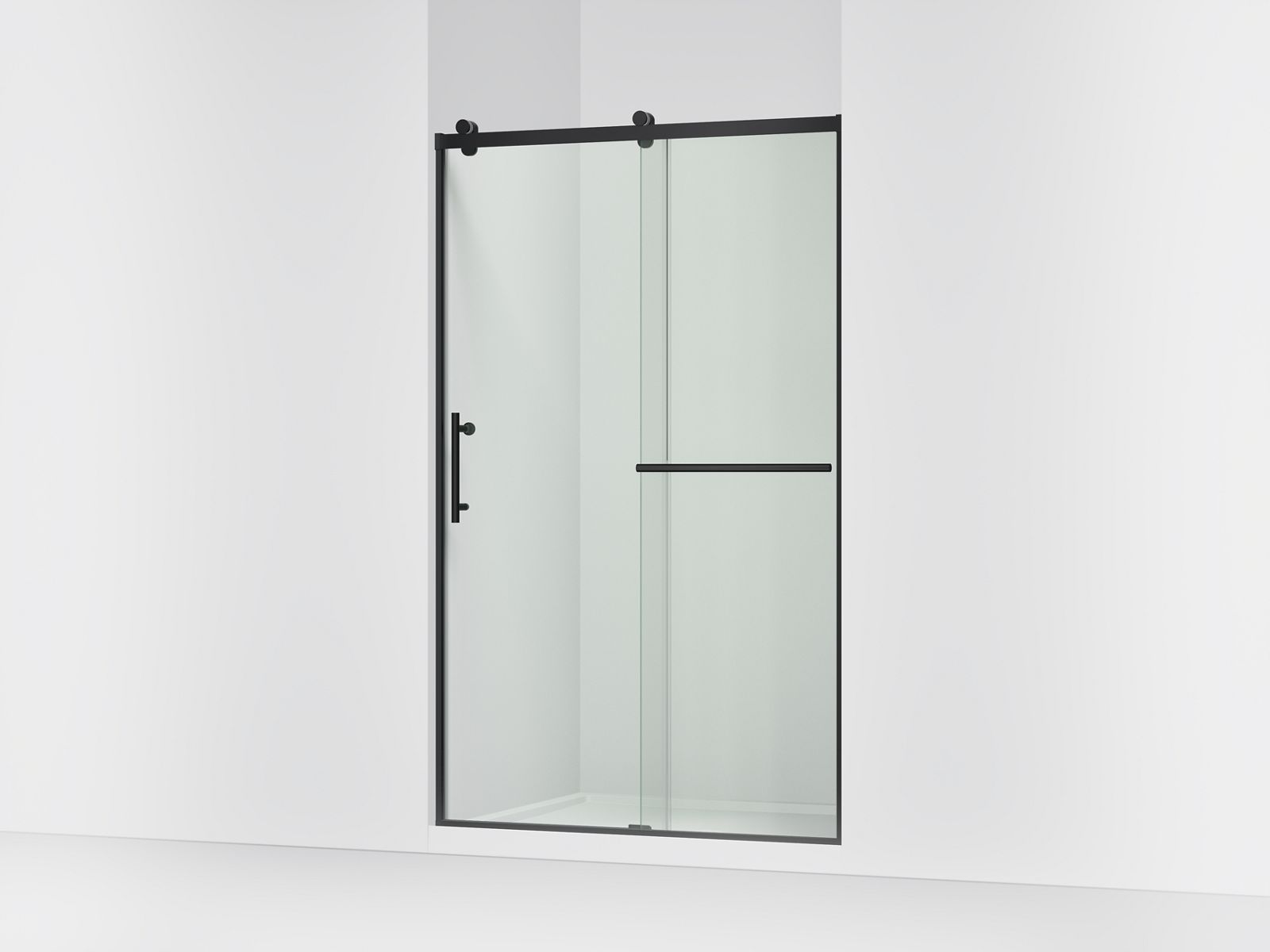 44946-rely-77-h-sliding-shower-door-with-3-8-thick-glass-3.jpg Rely® 77" H sliding shower door with 3/8"-thick glass