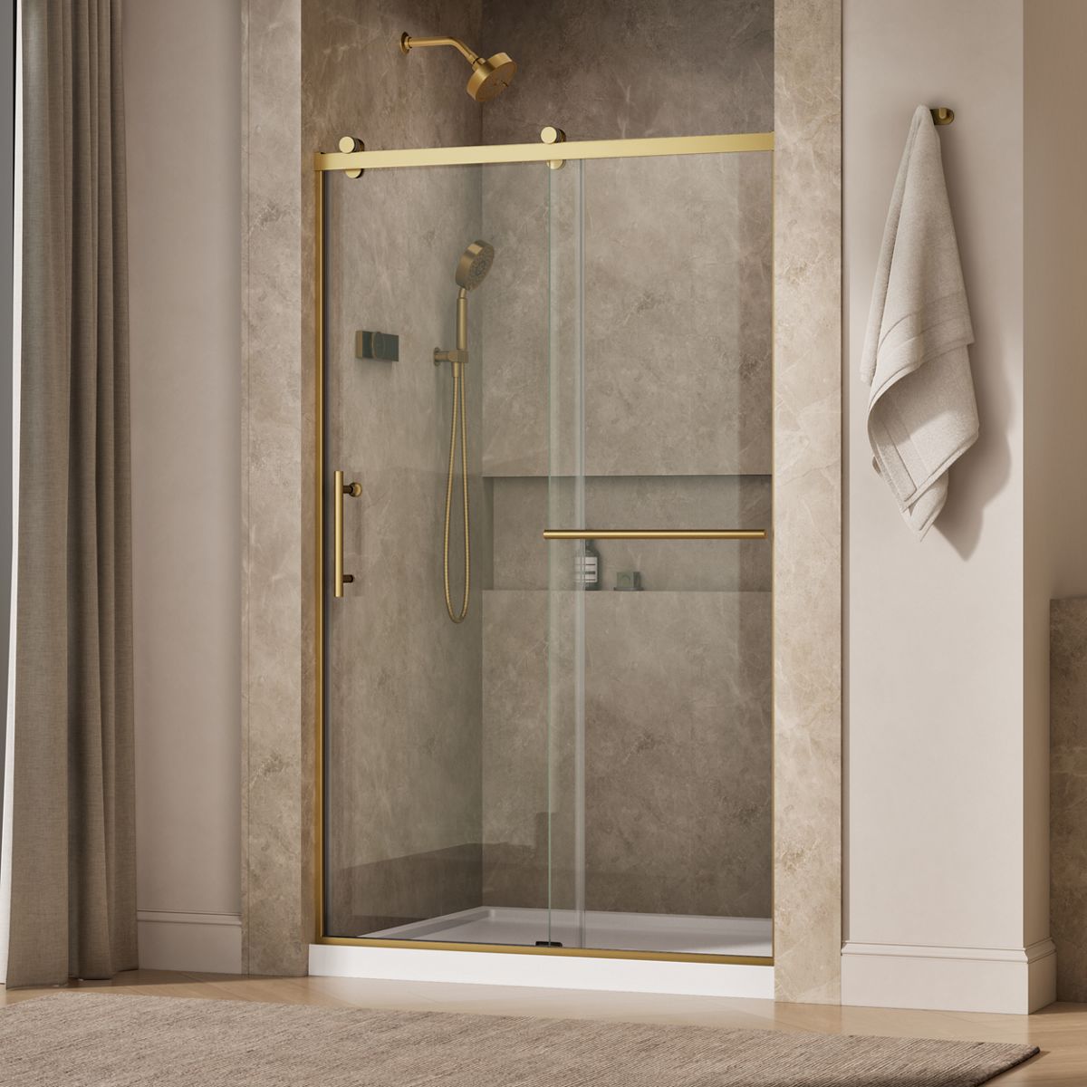 44946-rely-77-h-sliding-shower-door-with-3-8-thick-glass-35.jpg Rely® 77" H sliding shower door with 3/8"-thick glass