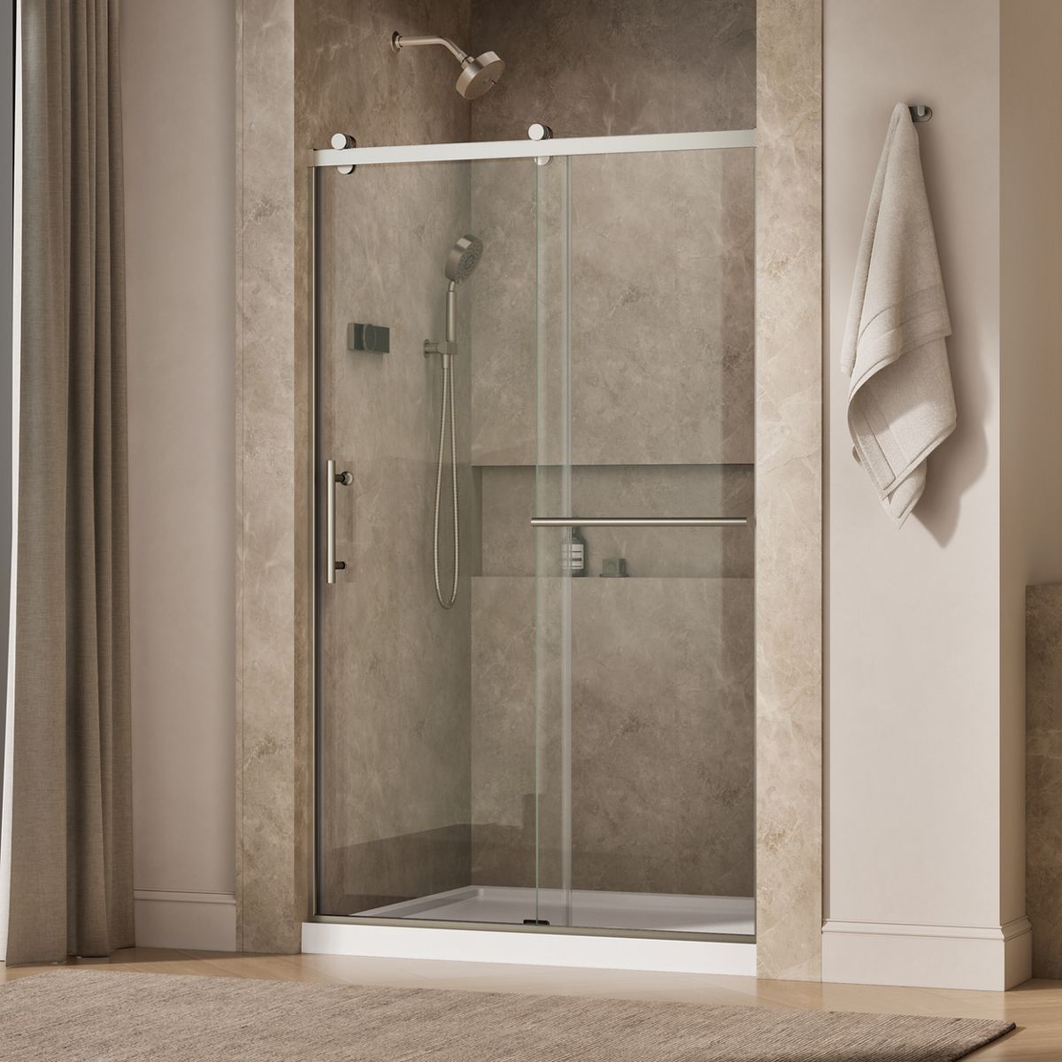 44946-rely-77-h-sliding-shower-door-with-3-8-thick-glass-37.jpg Rely® 77" H sliding shower door with 3/8"-thick glass